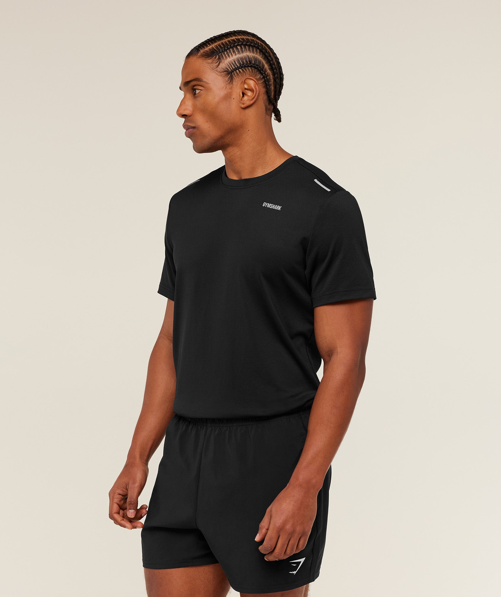 Gymshark Built For More T-Shirt 'GS Black'