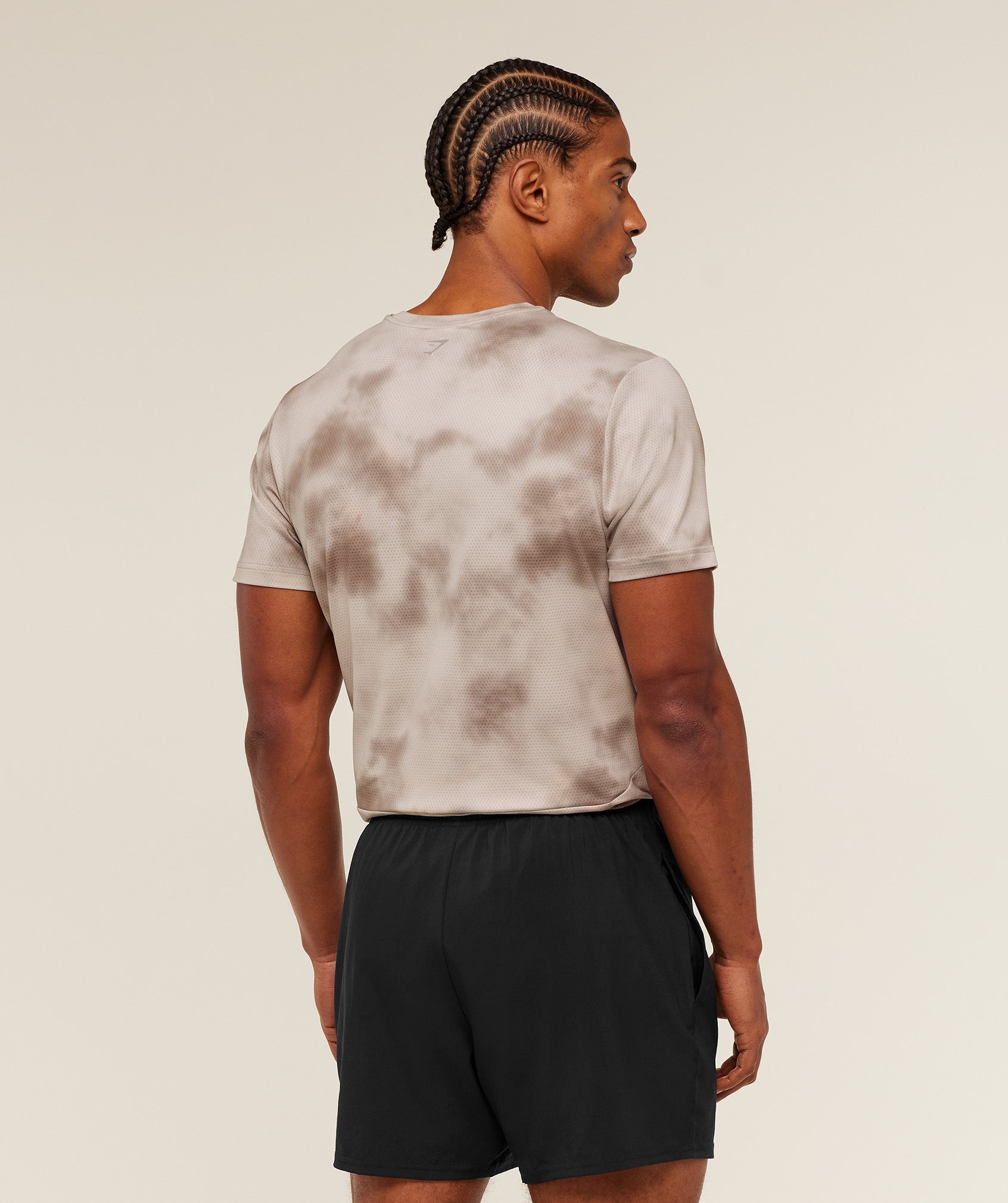 Gymshark Built For More T-Shirt 'Pebble Grey'