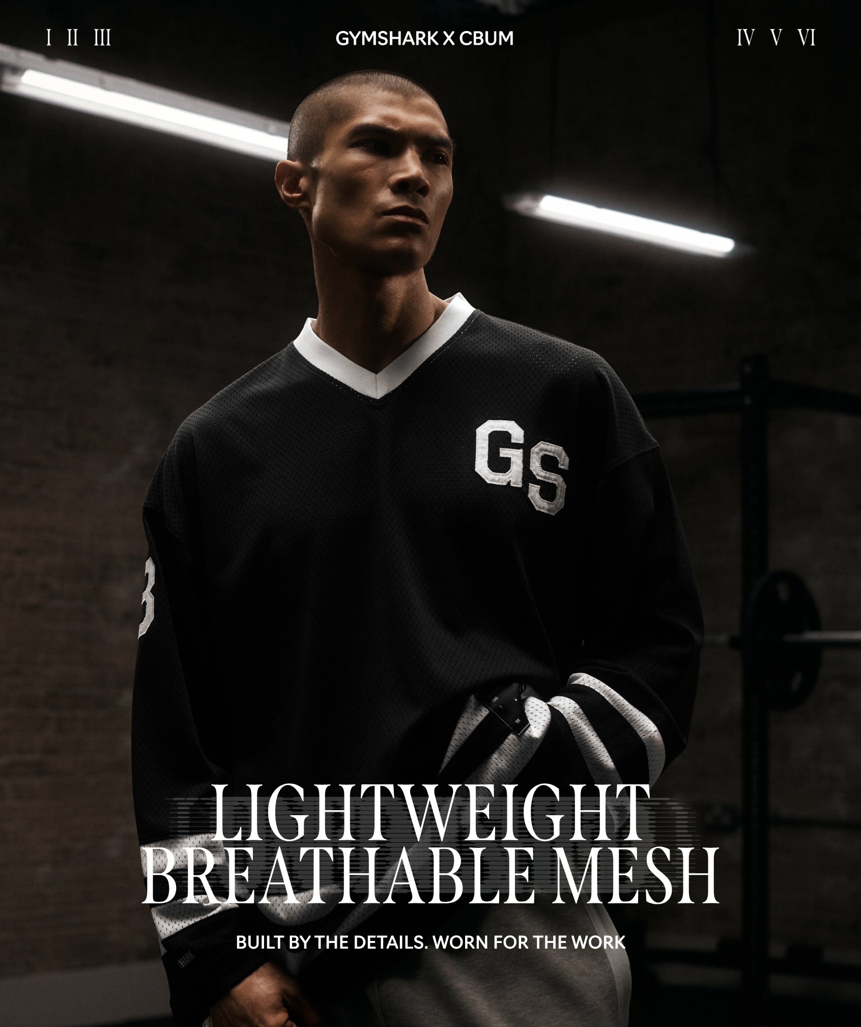 Gymshark x CBUM Hockey Jersey 'Black'