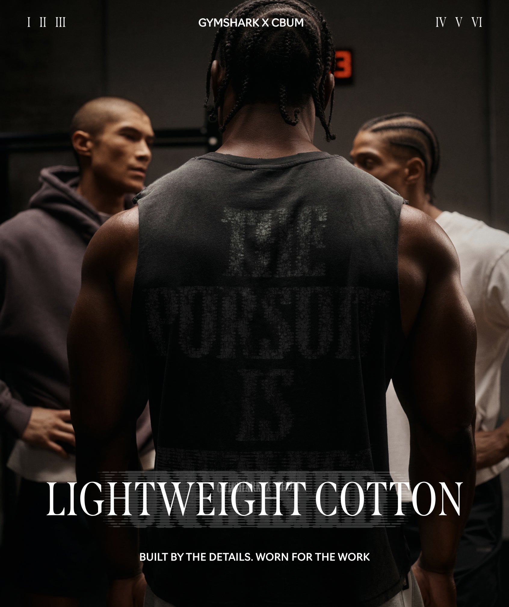 Gymshark x CBUM Washed Sleeveless T-Shirt 'Black'