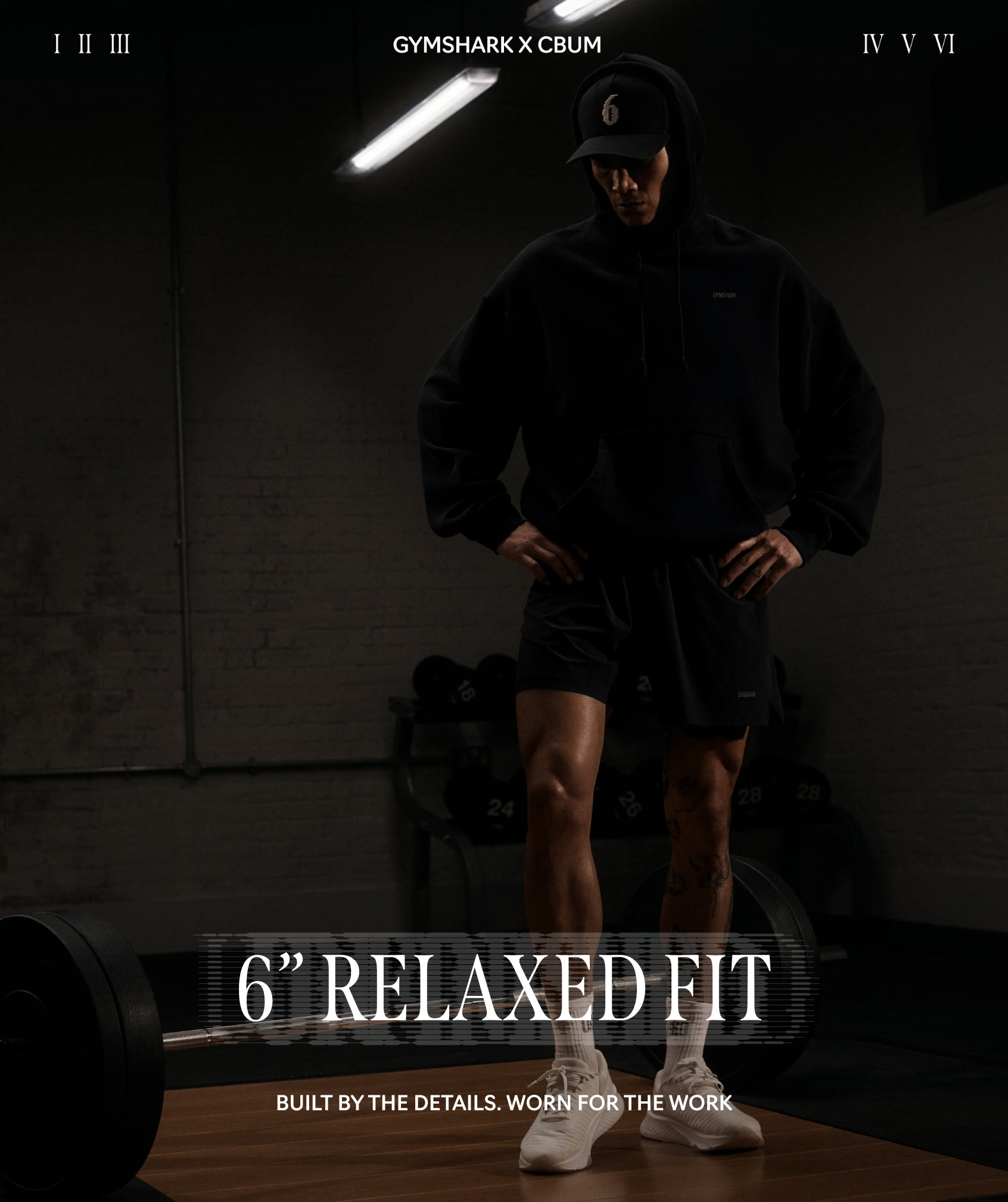 Gymshark x CBUM Short 'Black'