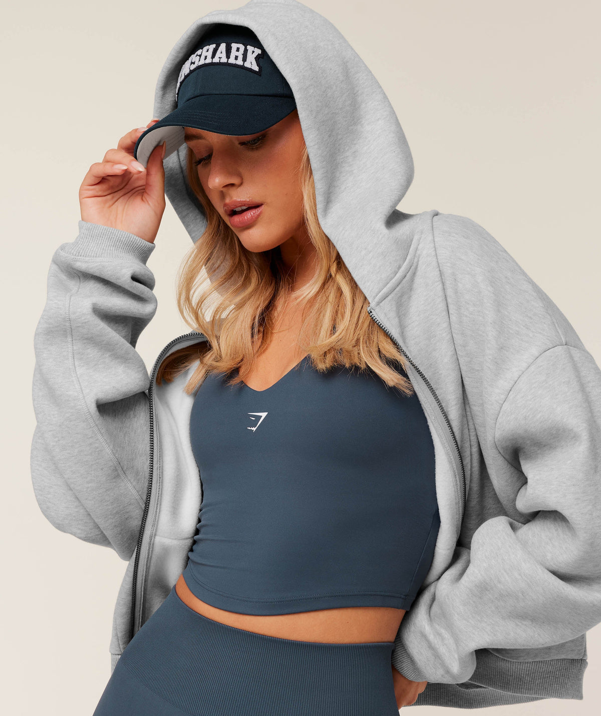 Gymshark Collegiate Cap 'Stealth Blue'