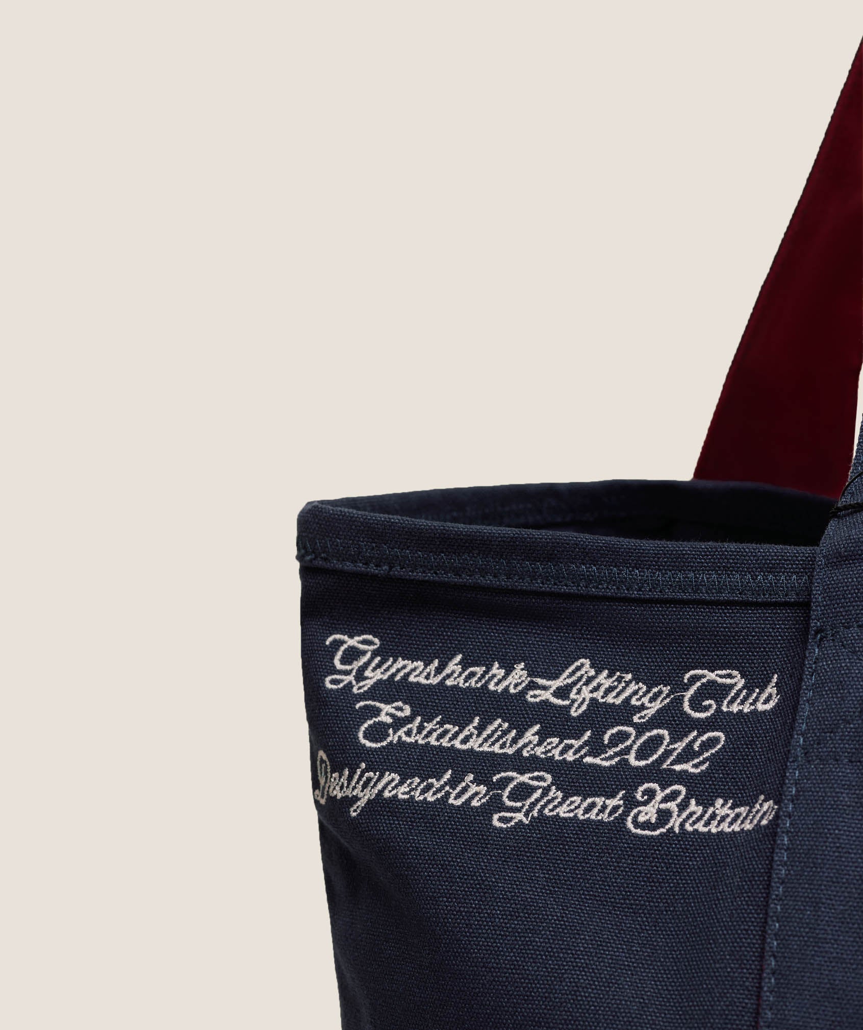 Gymshark Collegiate Tote Bag 'Heavy Blue'