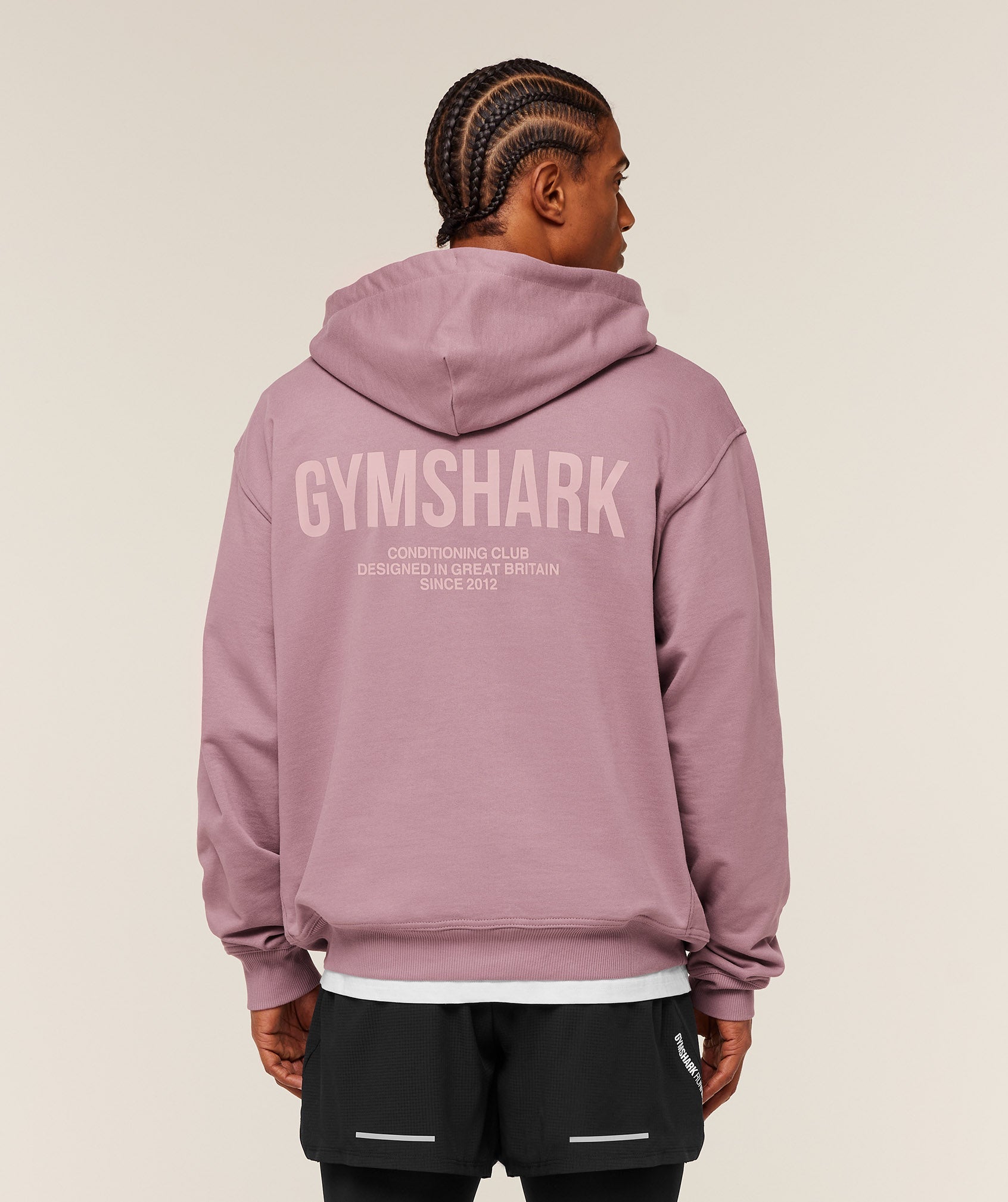 Gymshark Conditioning Club Hoodie 'GS Calm Pink GS Light Pink'