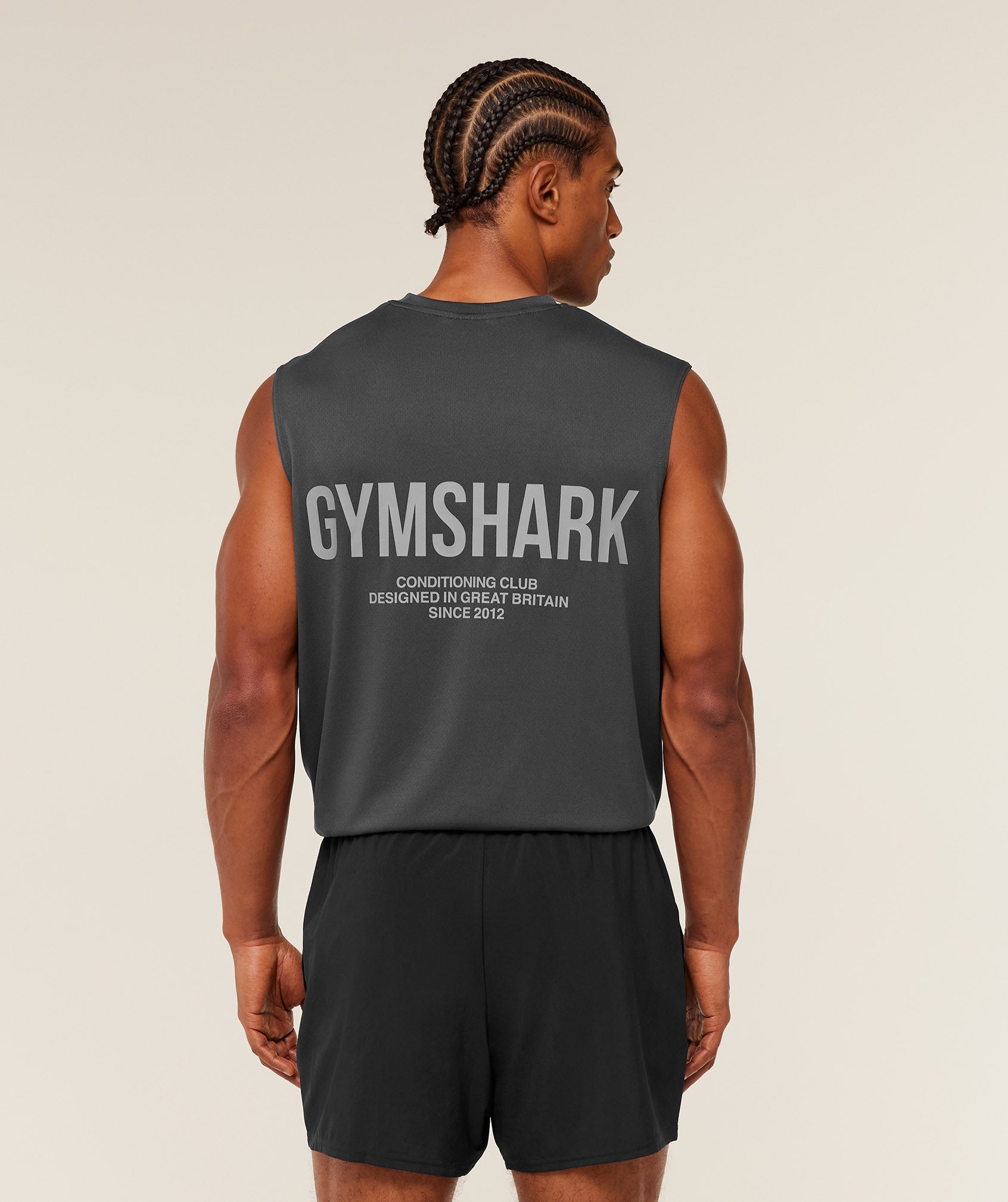 Gymshark Conditioning Club Tank 'Grey Smokey Grey'