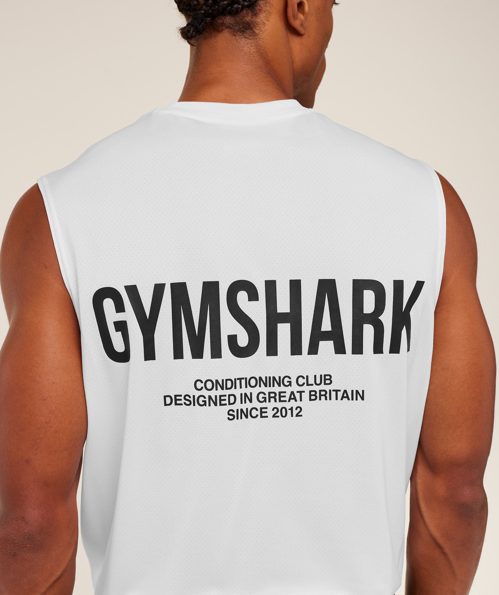 Gymshark Conditioning Club Tank 'White'