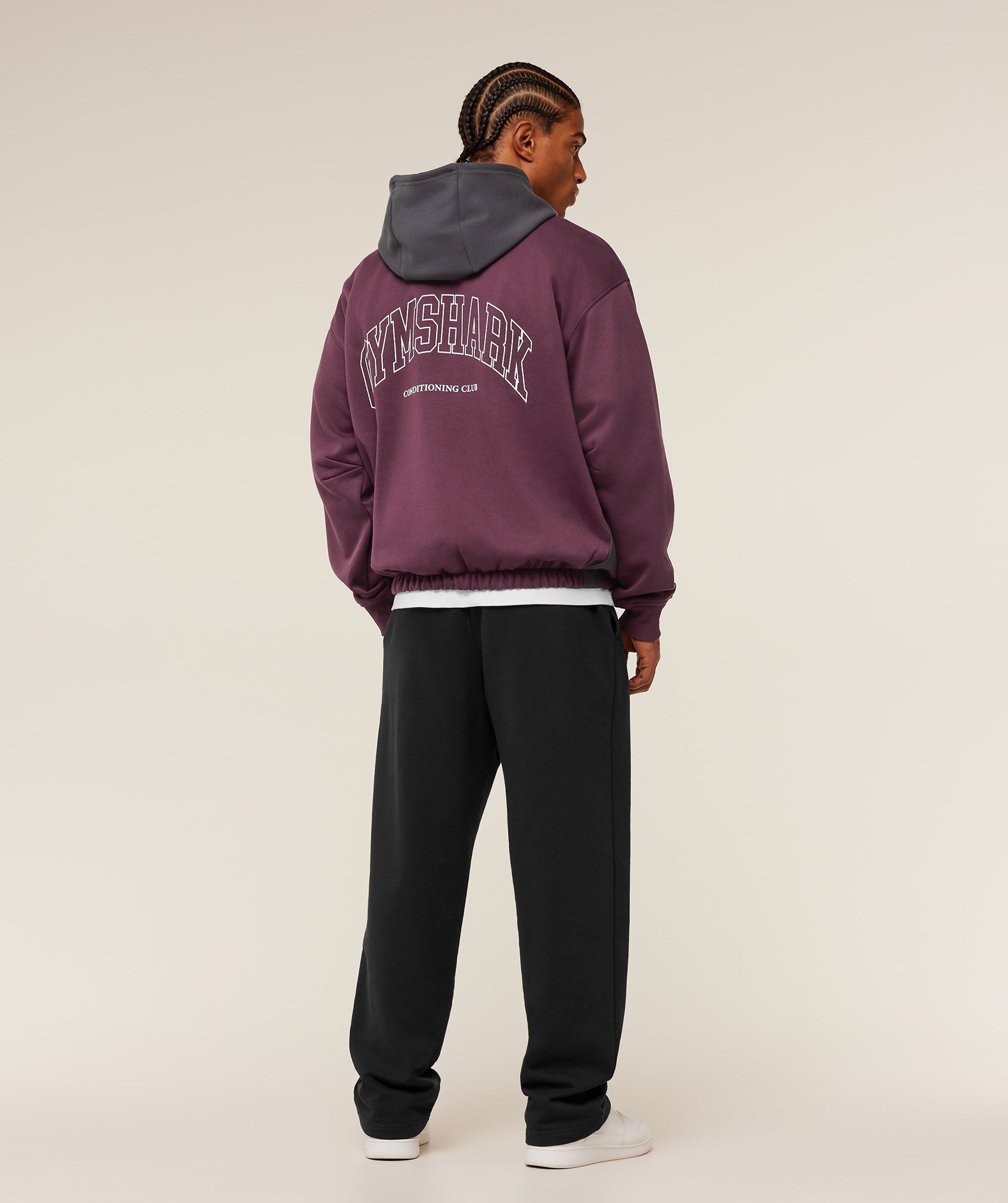 Gymshark Collegiate Tech Hoodie 'GS Impact Burgundy'