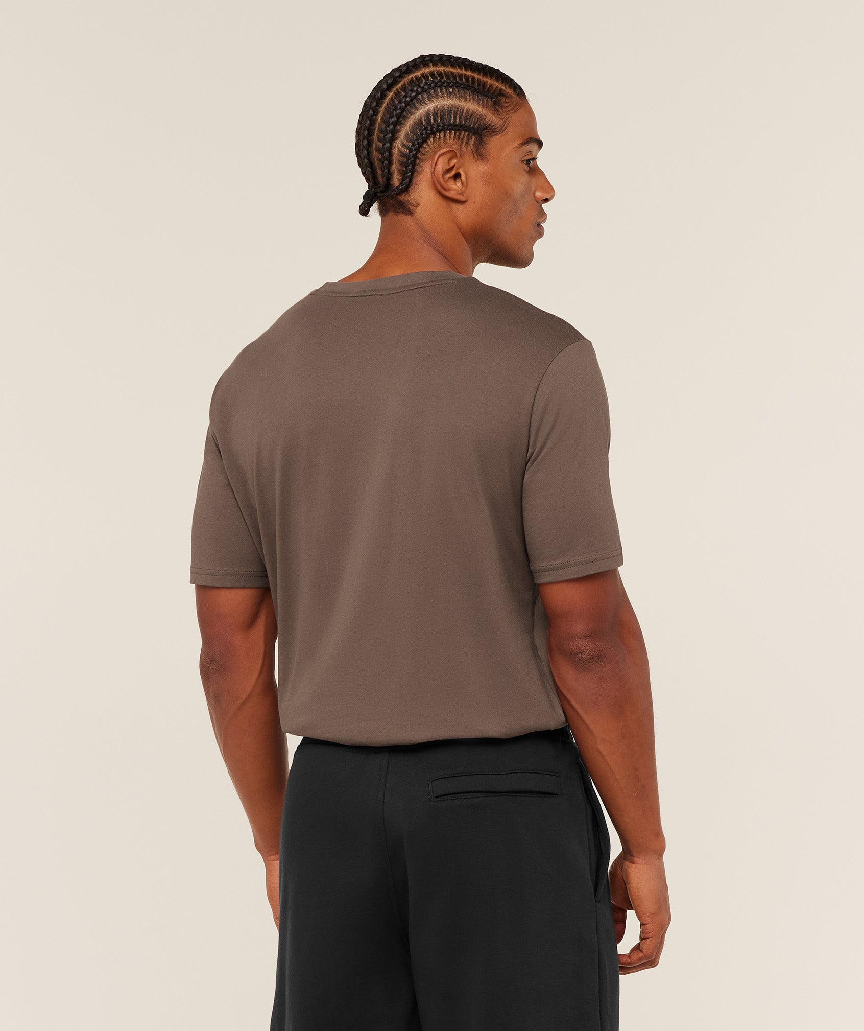 Gymshark Crest T-Shirt 'Soft Brown'