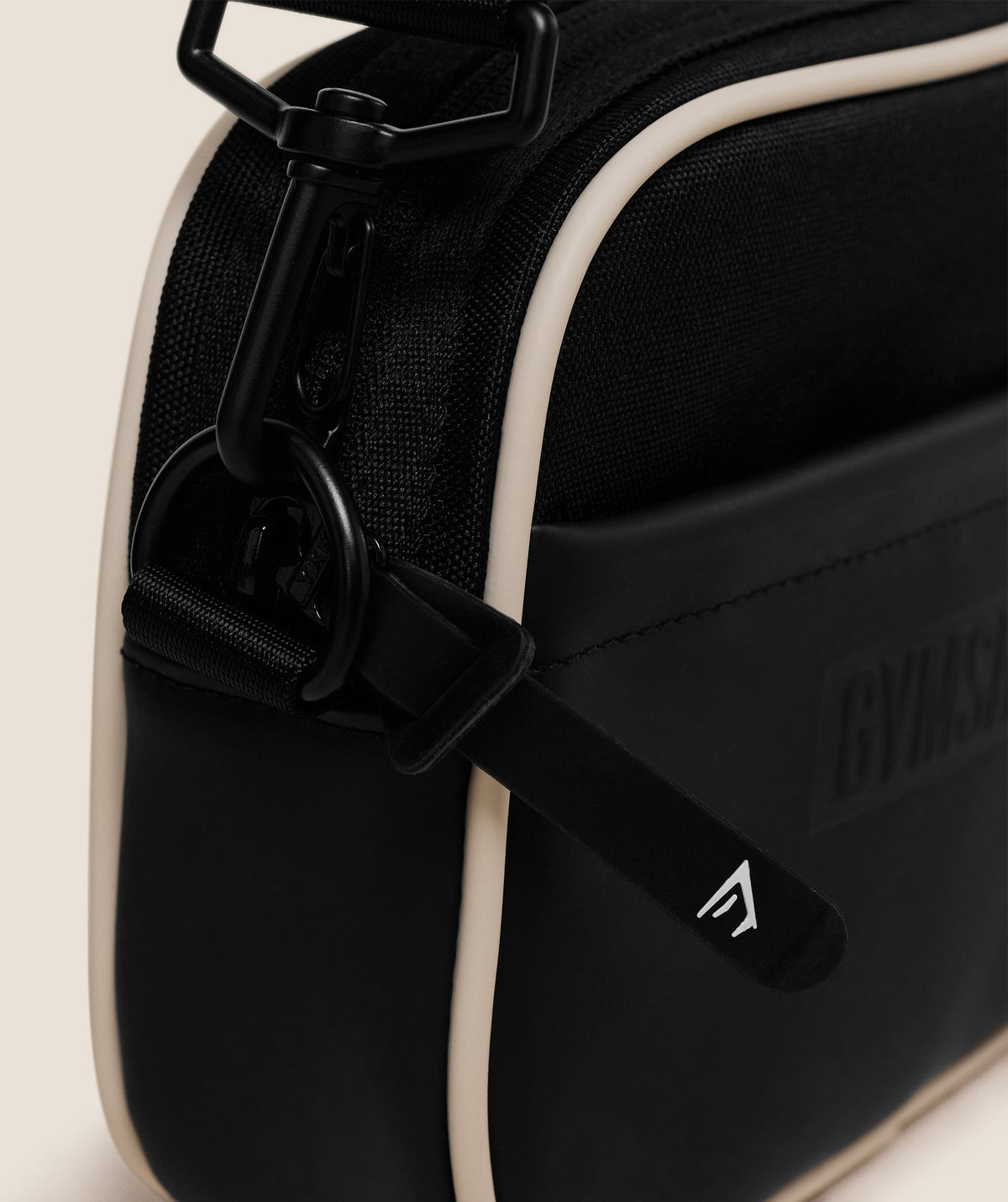 Gymshark Everyday Camera Bag 'Black Oat White'
