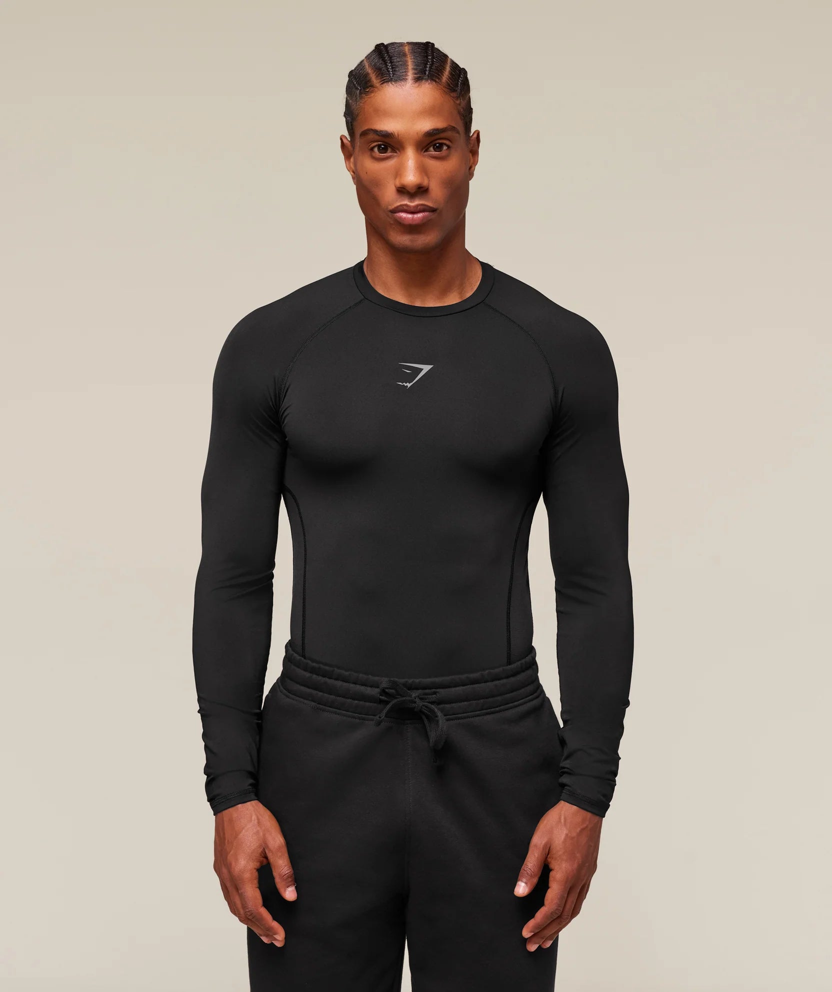 Gymshark Element Baselayer Long Sleeve T-Shirt 'Black'