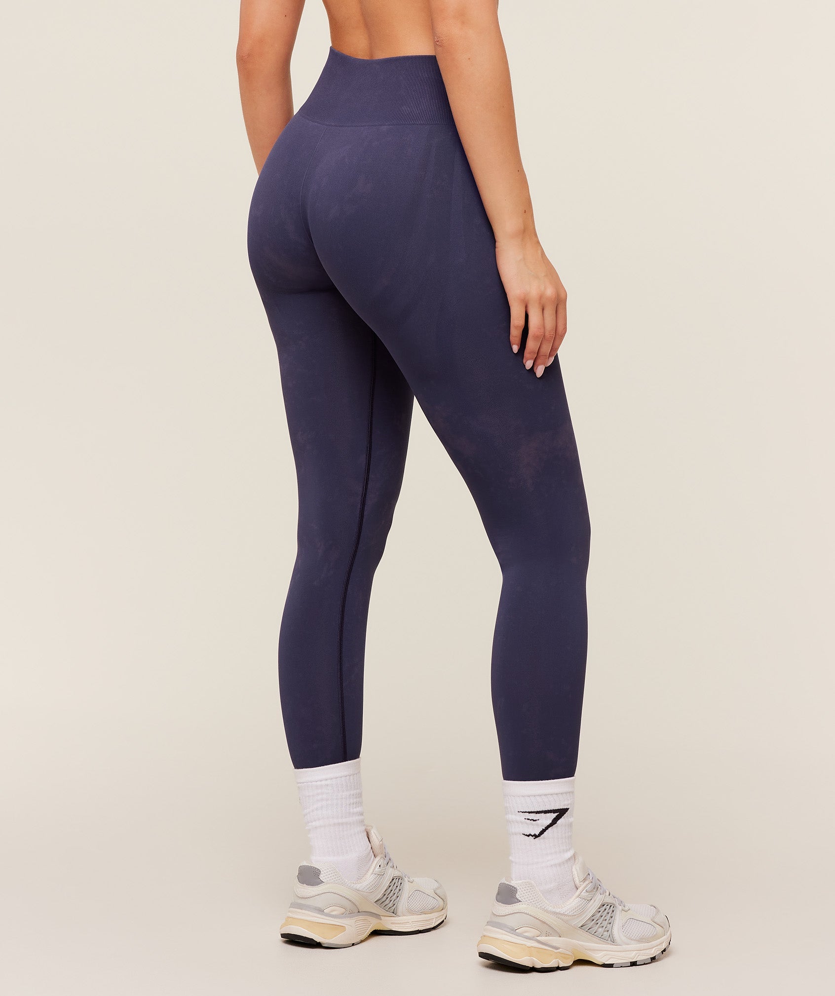 Gymshark Washed Leggings 'GS Midnight Purple WASH'