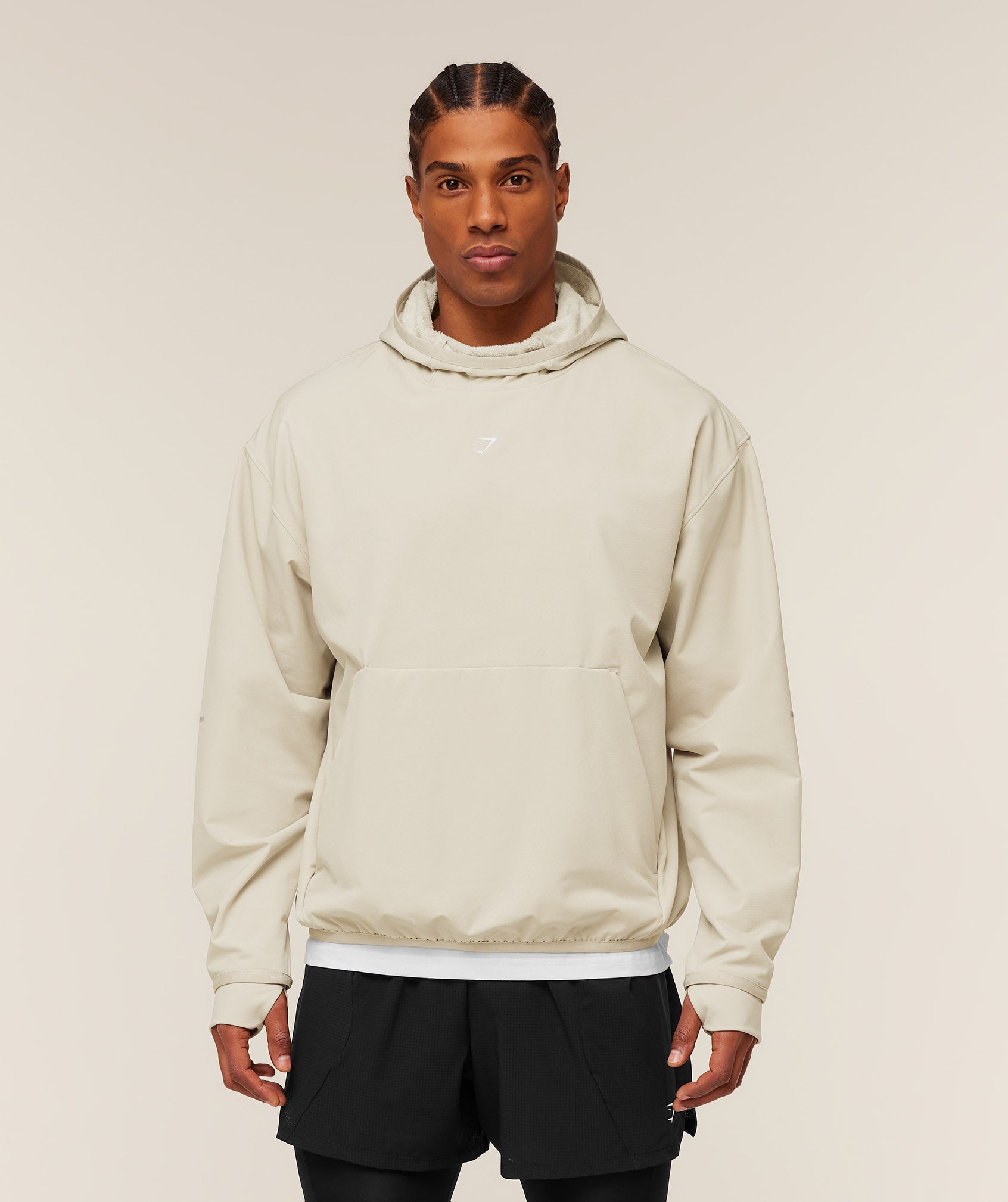 Gymshark Find Your Speed Hoodie 'Pebble Grey'