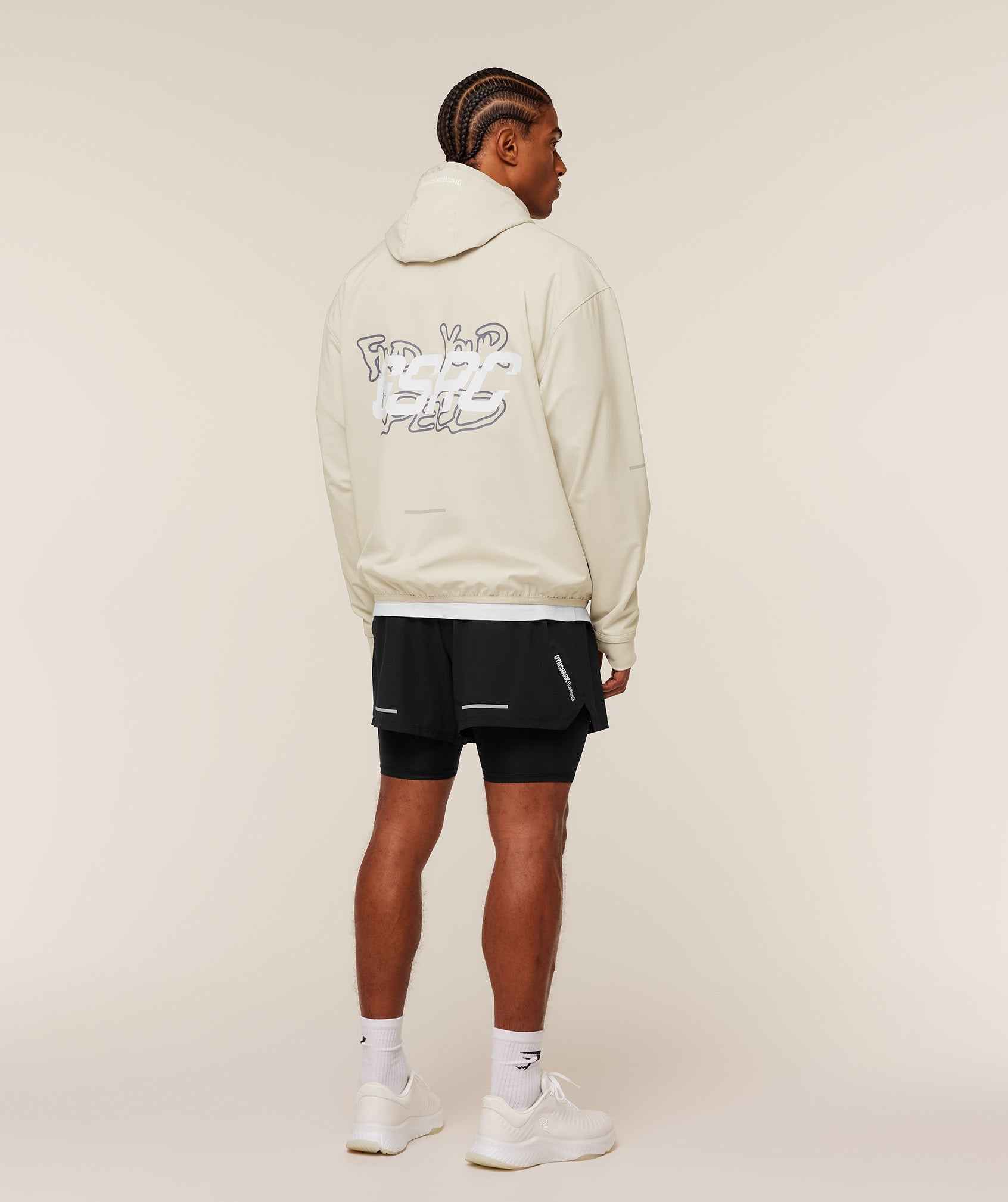 Gymshark Find Your Speed Hoodie 'Pebble Grey'