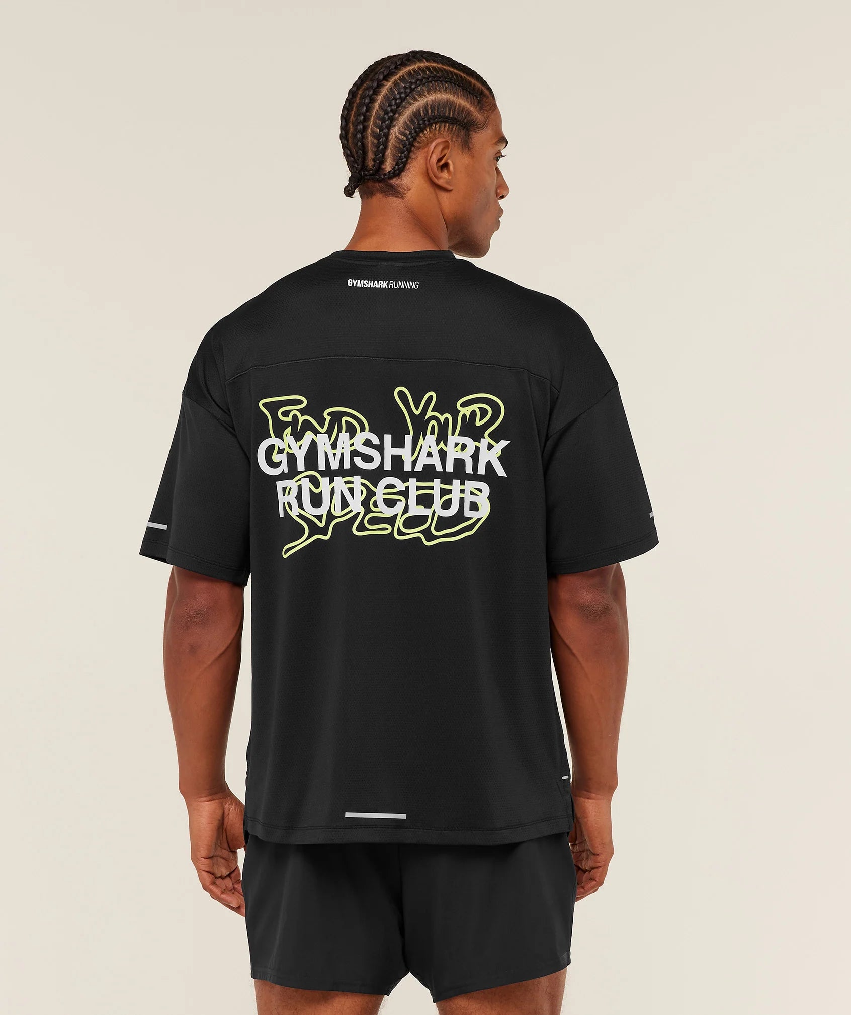 Gymshark Find Your Speed T-Shirt 'Black'