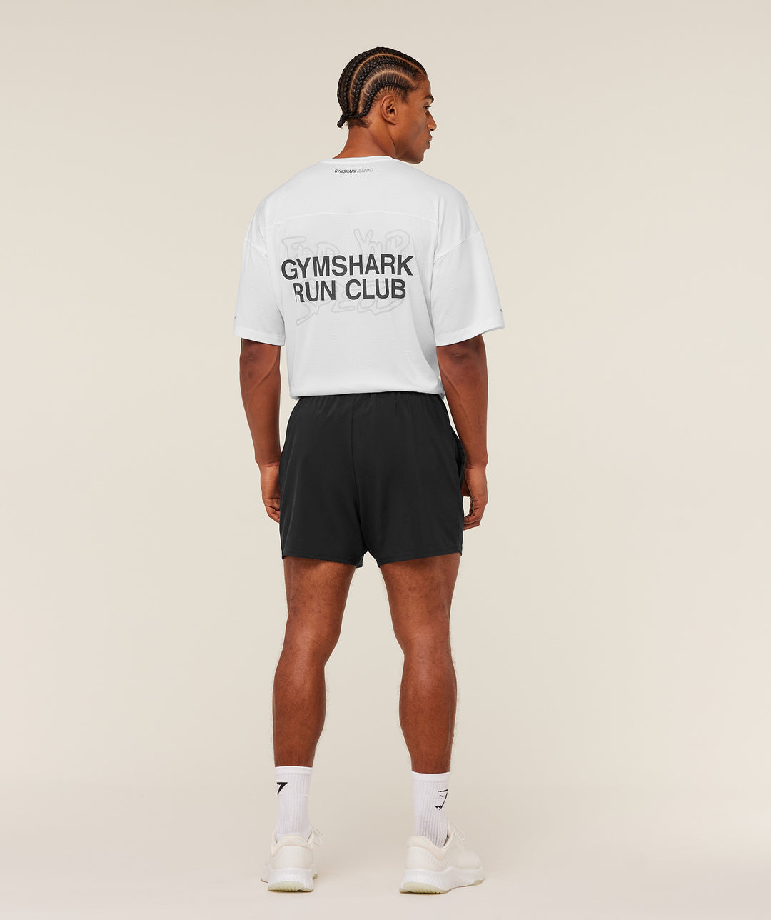 Gymshark Find Your Speed T-Shirt 'White'