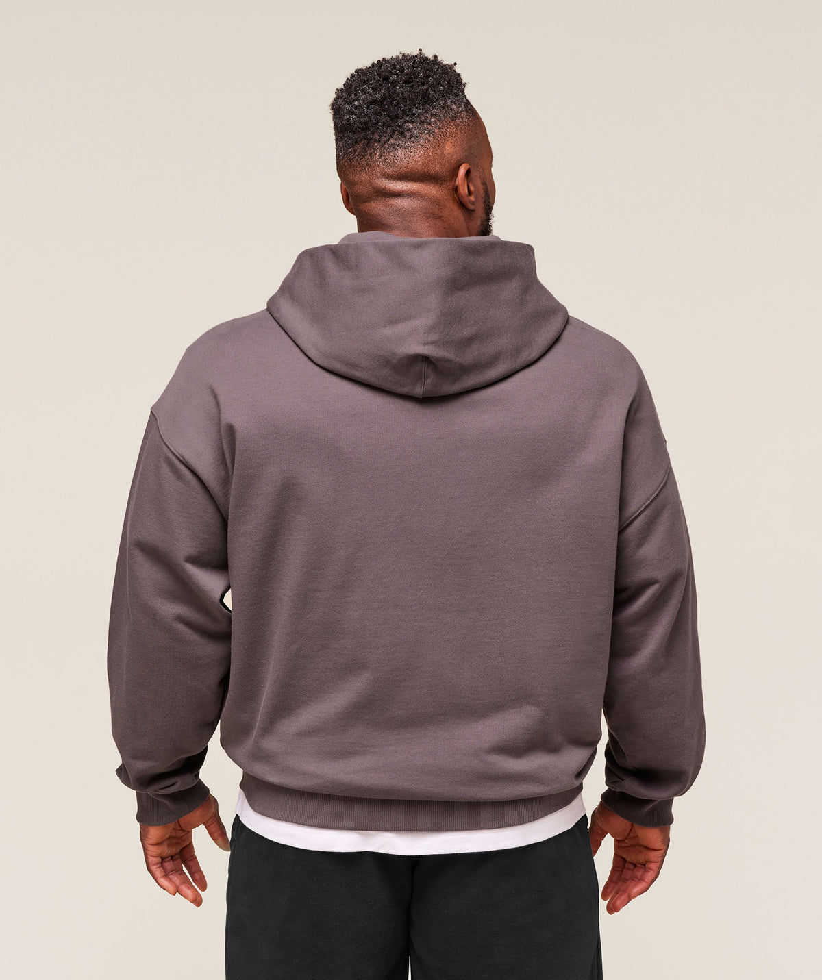 Gymshark Authentic Apparel Zip Up Hoodie 'Brushed Purple'