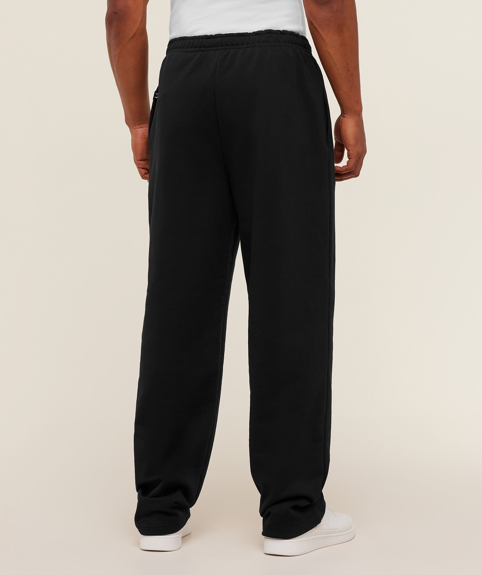Gymshark Eagle Band Style Graphic Straight Leg Pants 'GS Black'