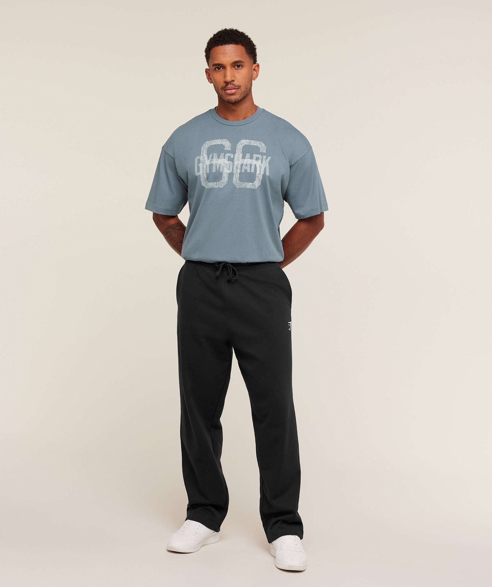 Gymshark GS66 T-Shirt 'Iron Blue'