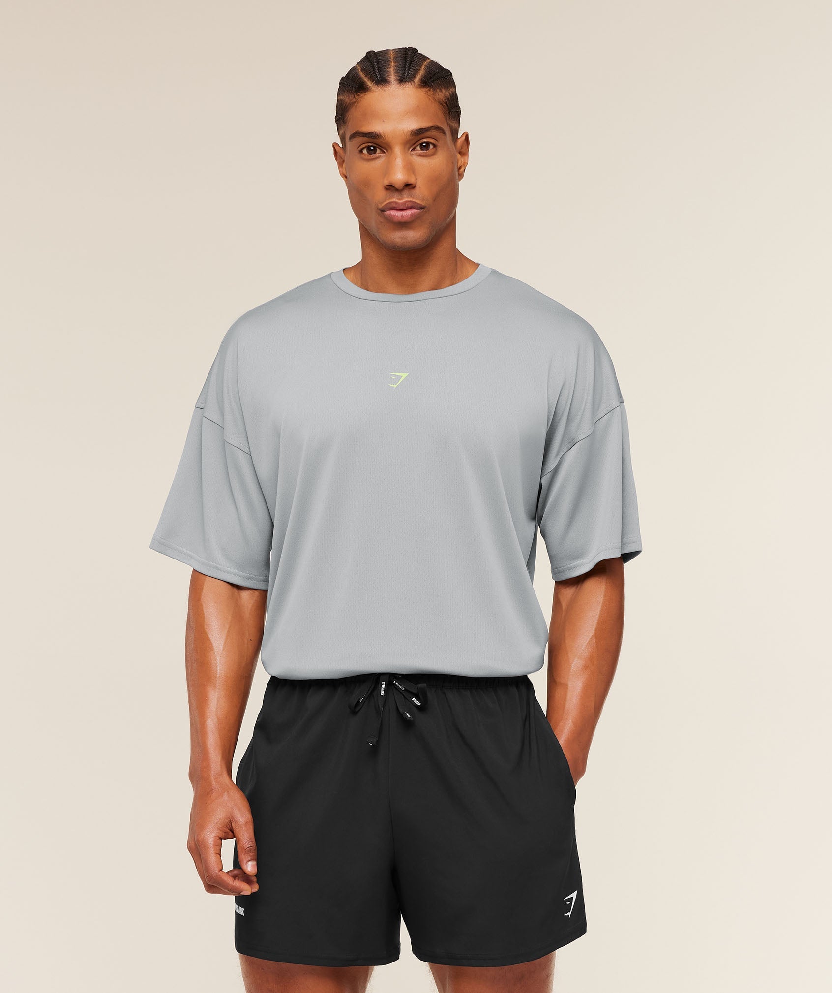 Gymshark GSCC Graphic T-Shirt 'Denim Grey'