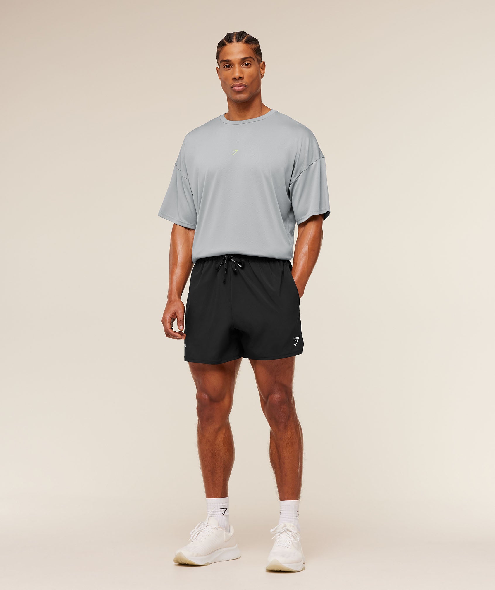 Gymshark GSCC Graphic T-Shirt 'Denim Grey'