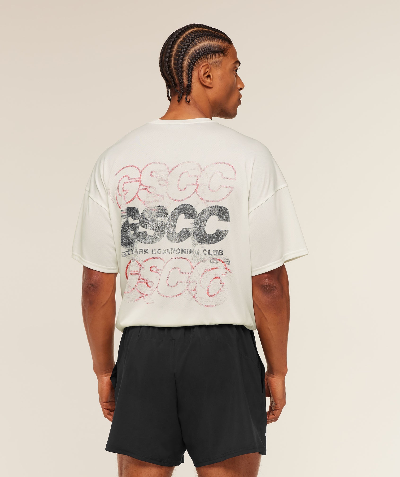 Gymshark GSCC Graphic T-Shirt 'Soft White'