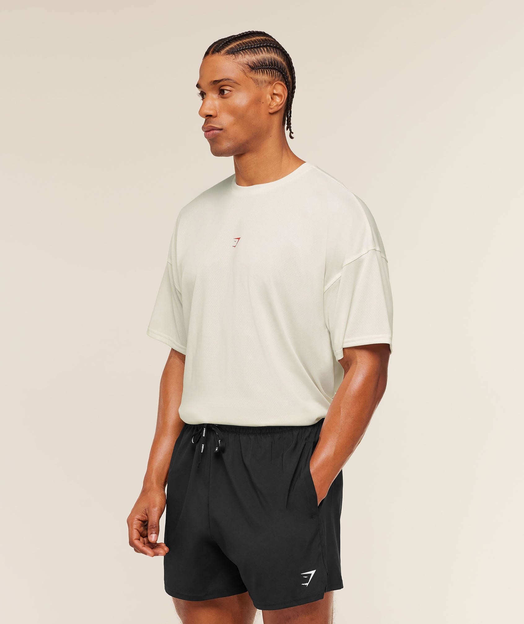 Gymshark GSCC Graphic T-Shirt 'Soft White'