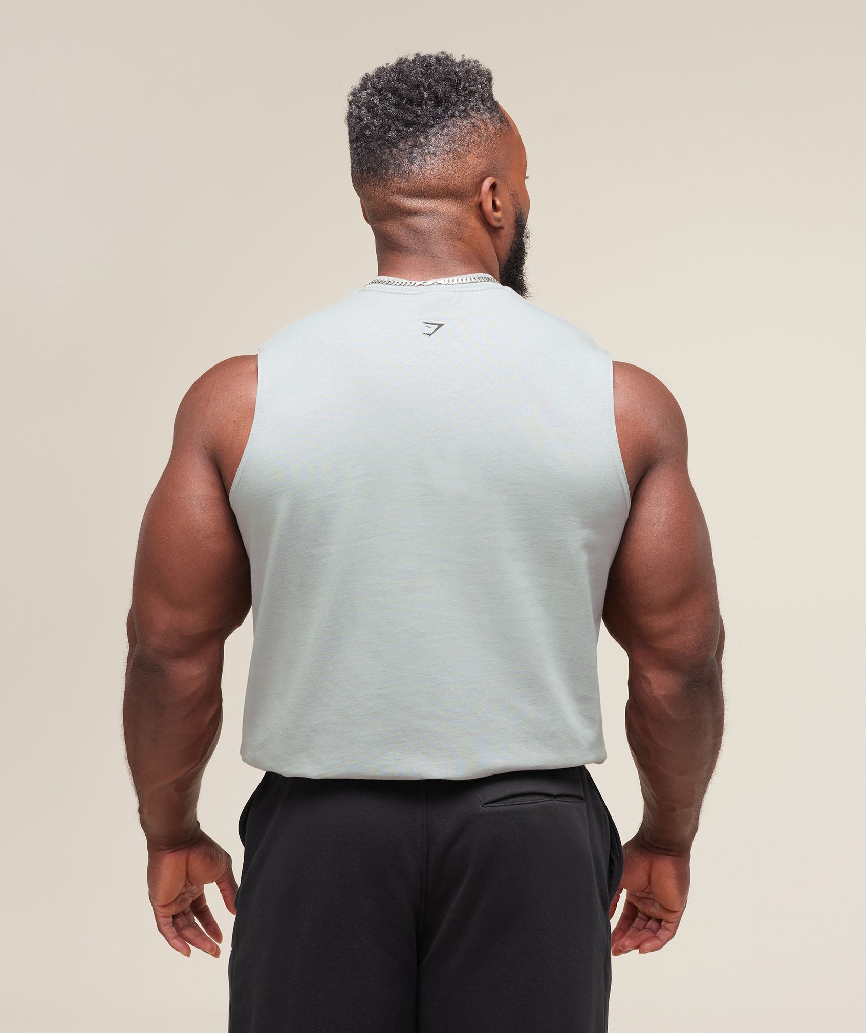 Gymshark Lifting Club Flex Tank Oversized Fit Black