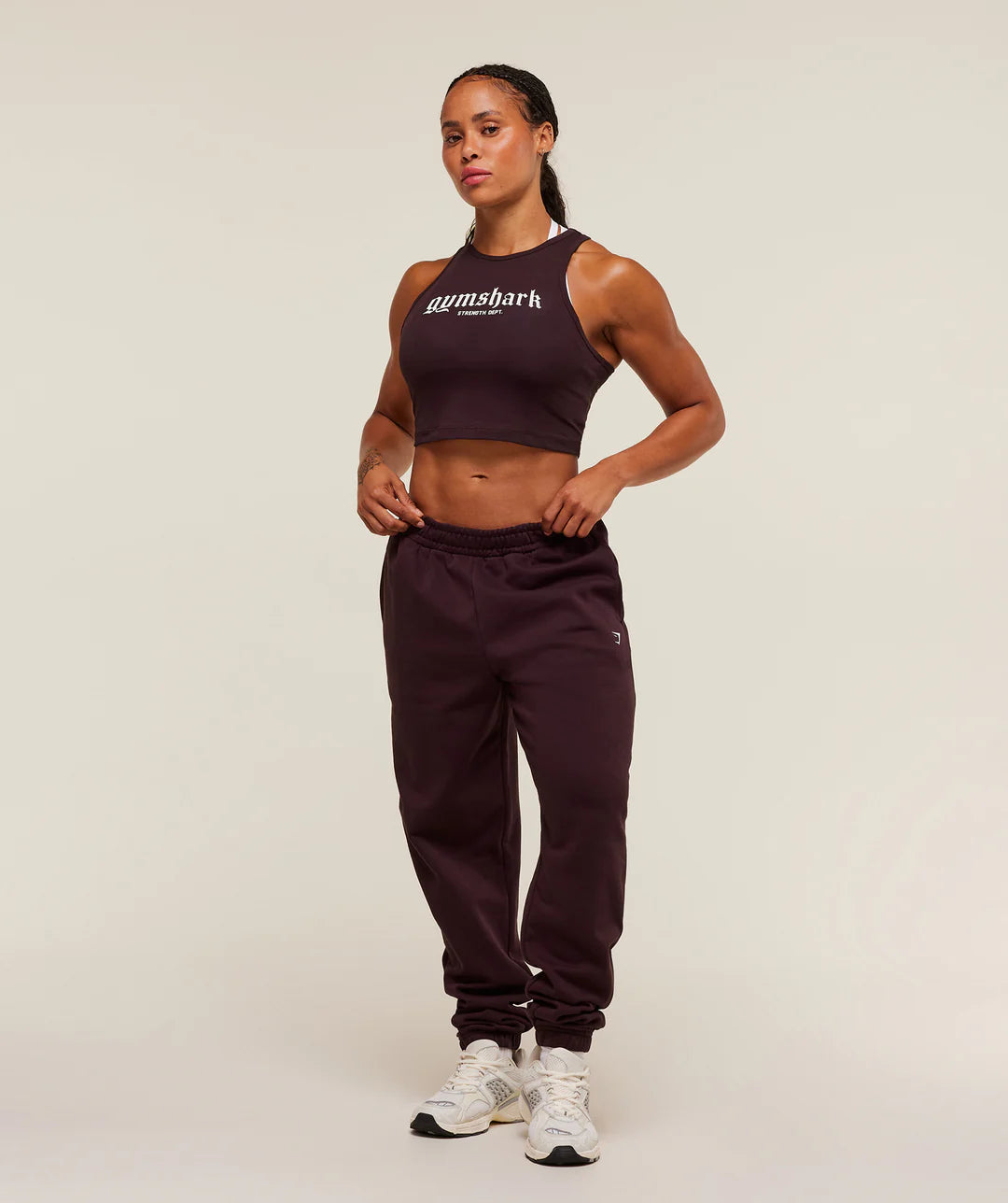 Gymshark Strength Department Tank - Cherry Purple