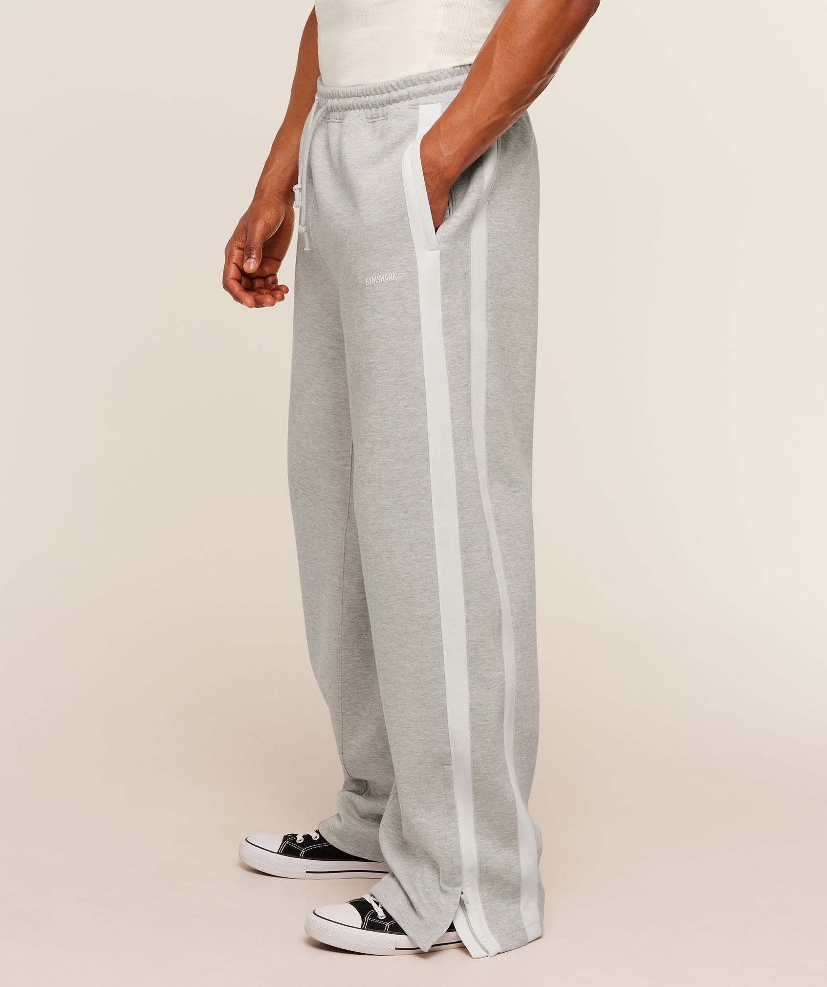 Gymshark x CBUM Straight Leg Jogger 'Bros Stone Grey Marl'