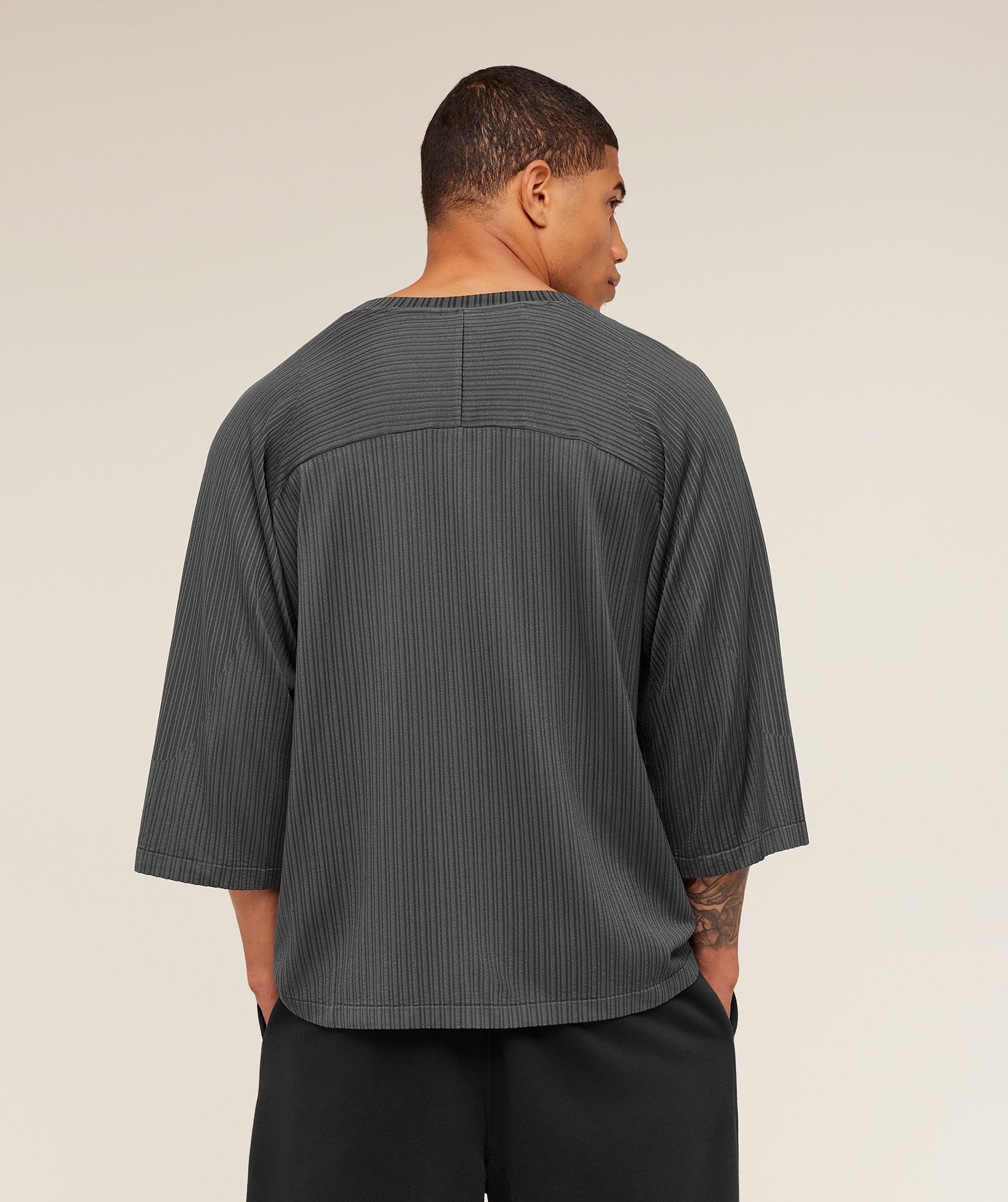 Gymshark x Saalt Studios Seamless Jersey 'GS Asphalt Grey GS Pitch Grey'