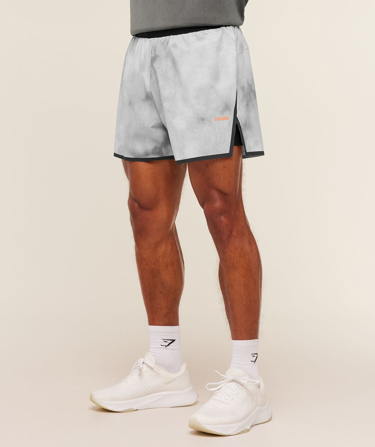 Gymshark Hybrid 5" Performance Shorts 'Smokey Grey'