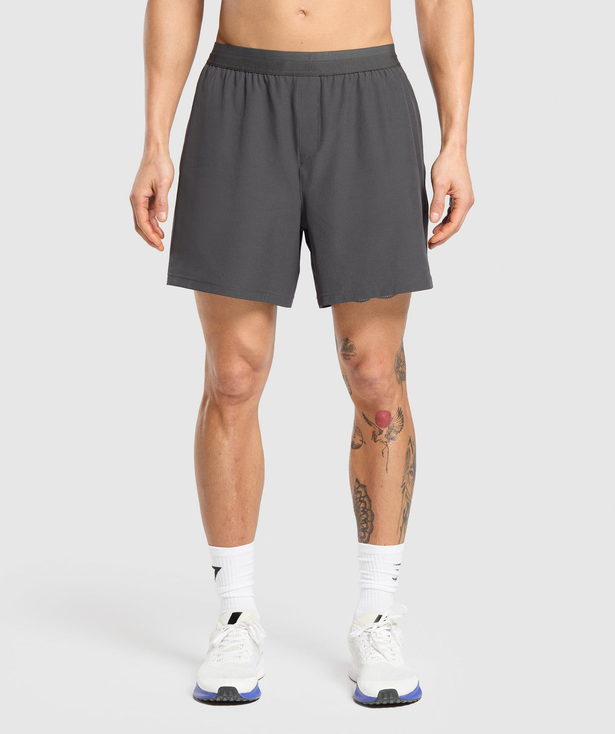 Gymshark Land to Water 6" Shorts 'Asphalt Grey'