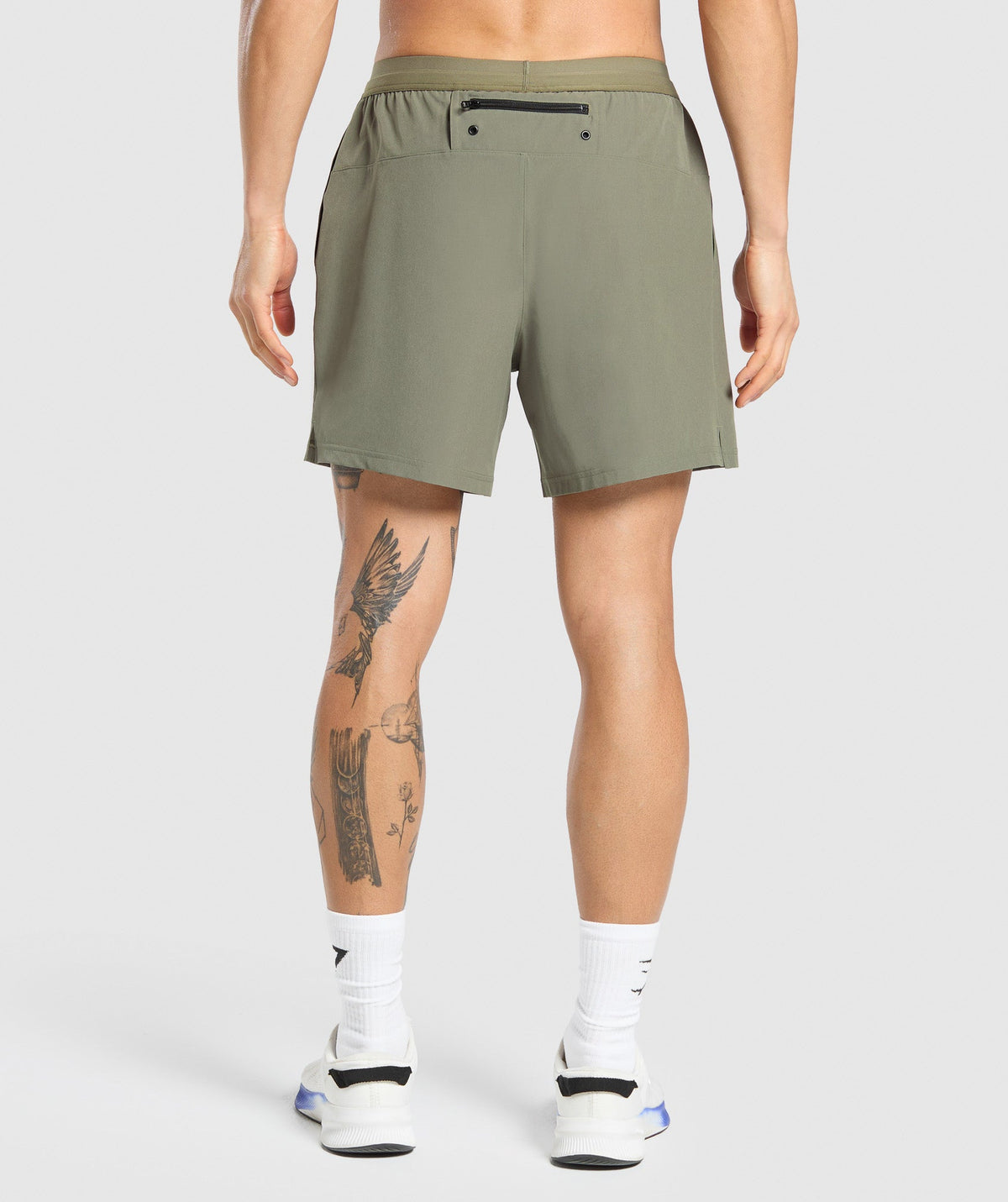 Gymshark Land to Water 6" Shorts 'Base Green'
