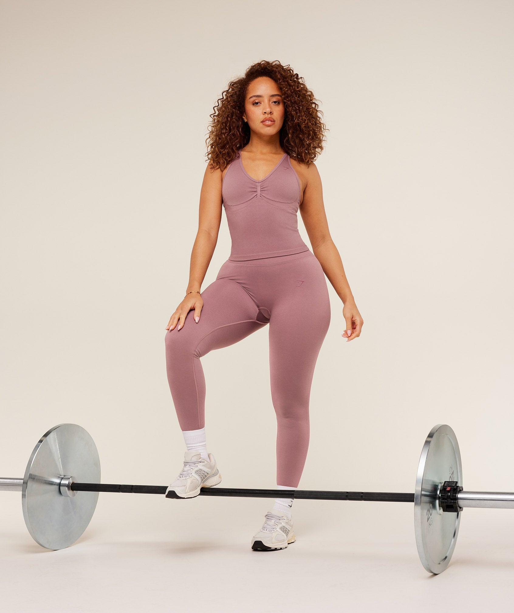 Gymshark Lift Seamless Leggings 'Calm Pink'