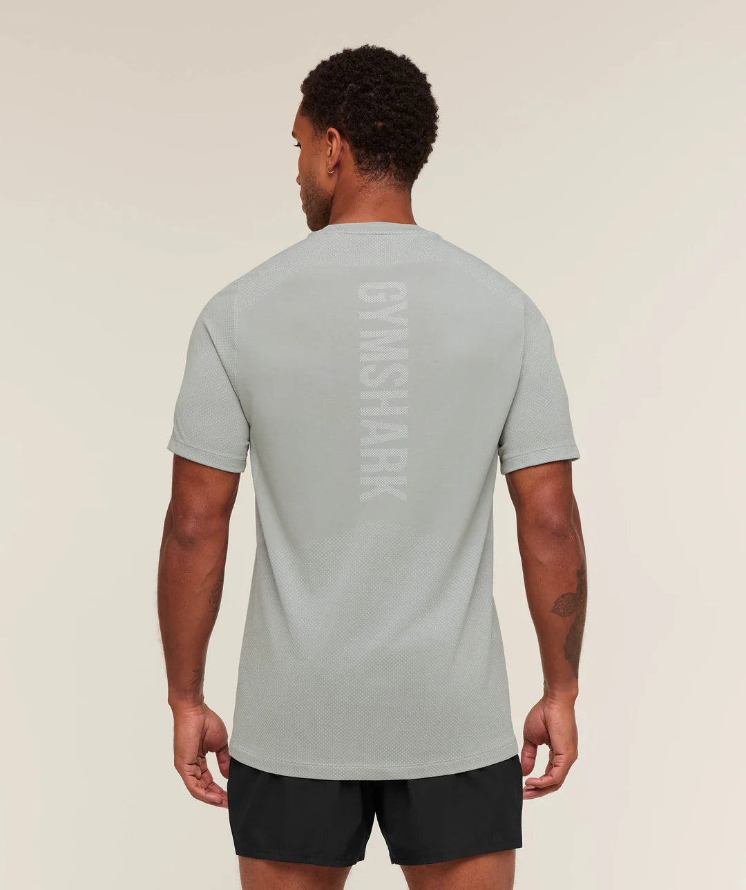Gymshark Lightweight Seamless T-Shirt 'Denim Grey/Light Grey' (Copy)