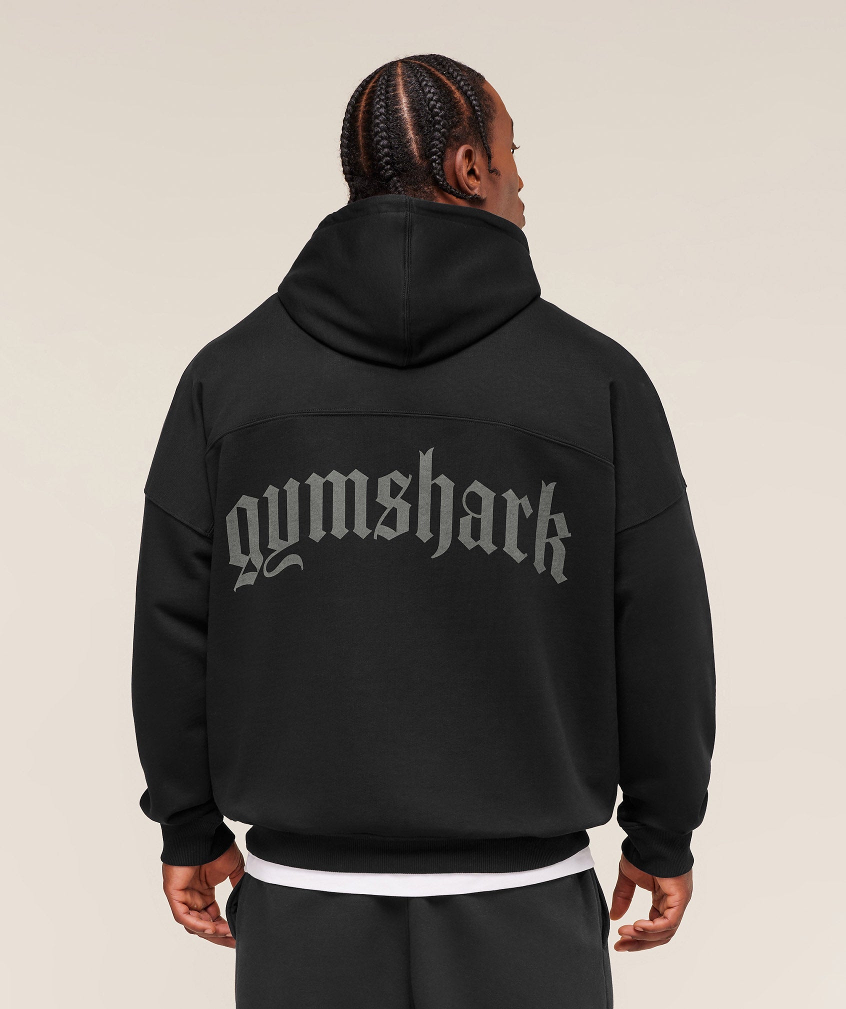 Gymshark Olde English Hoodie 'Black'