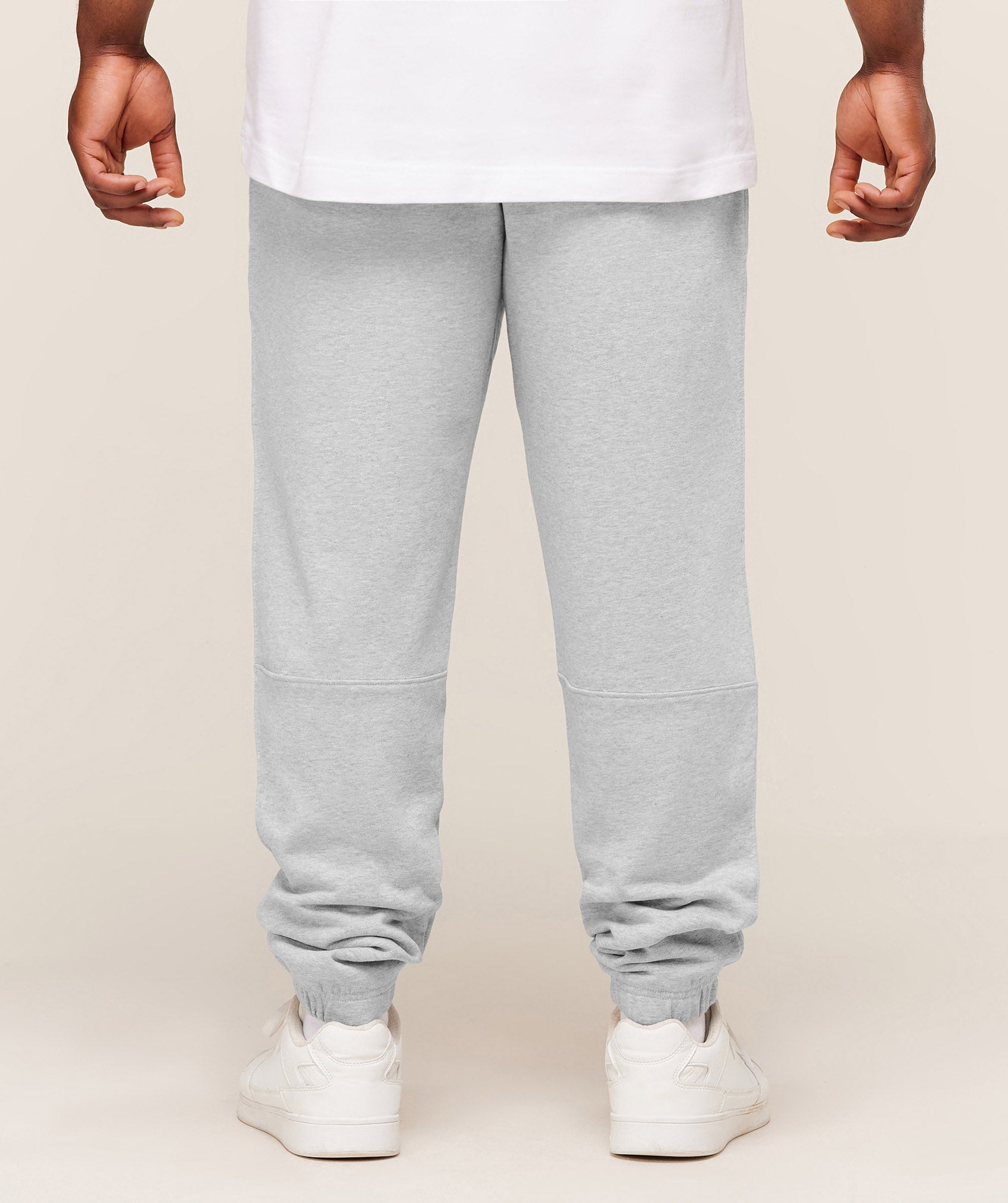 Gymshark Olde English Joggers 'Soft Grey Marl'