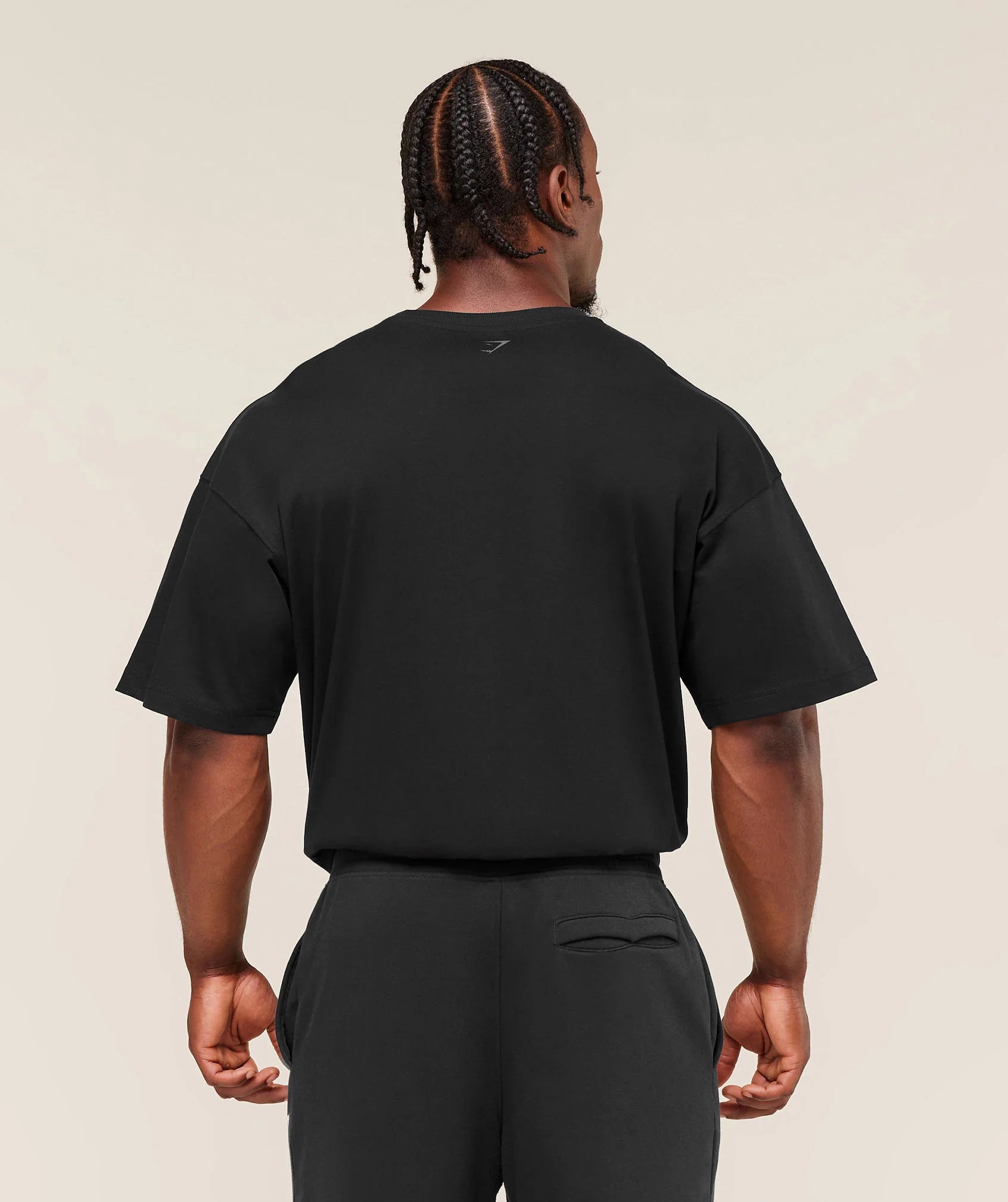 Gymshark Olde English T-Shirt 'Black'