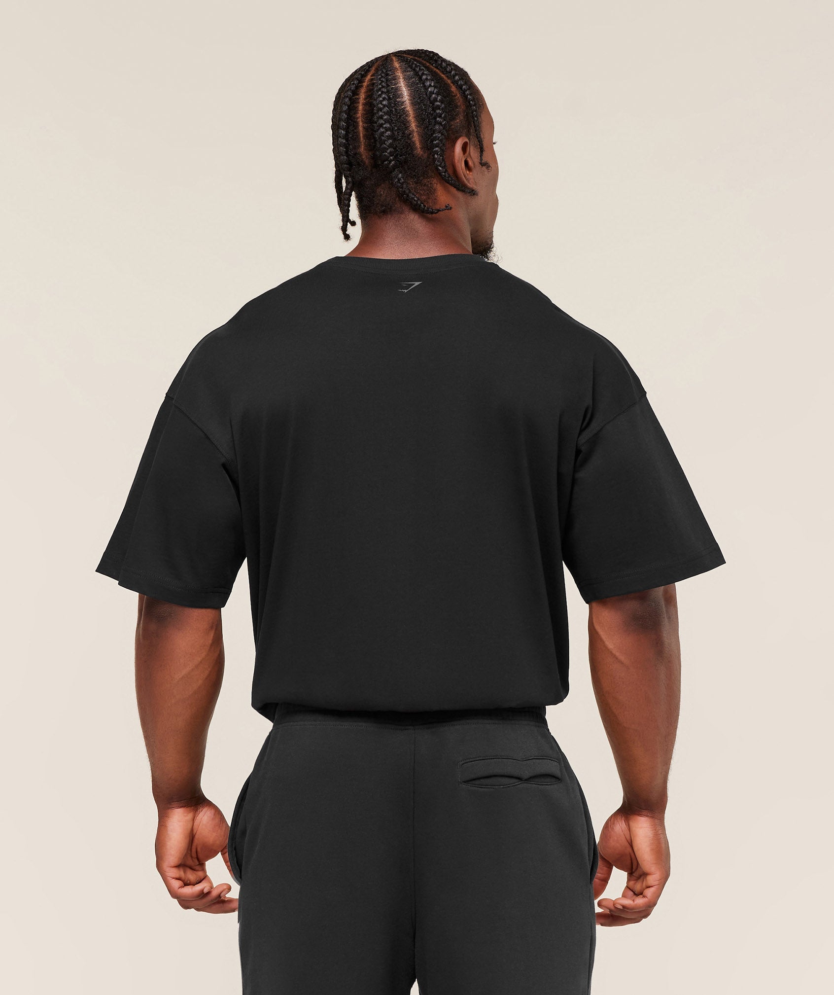 Gymshark Olde English T-Shirt 'Black'