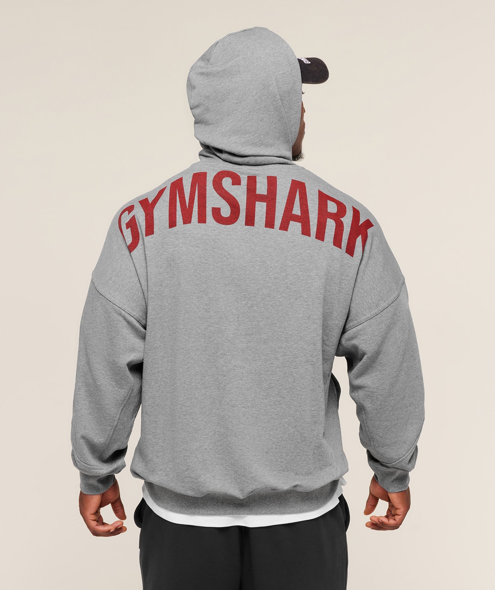 Gymshark Power Hoodie 'Charcoal Core Marl'