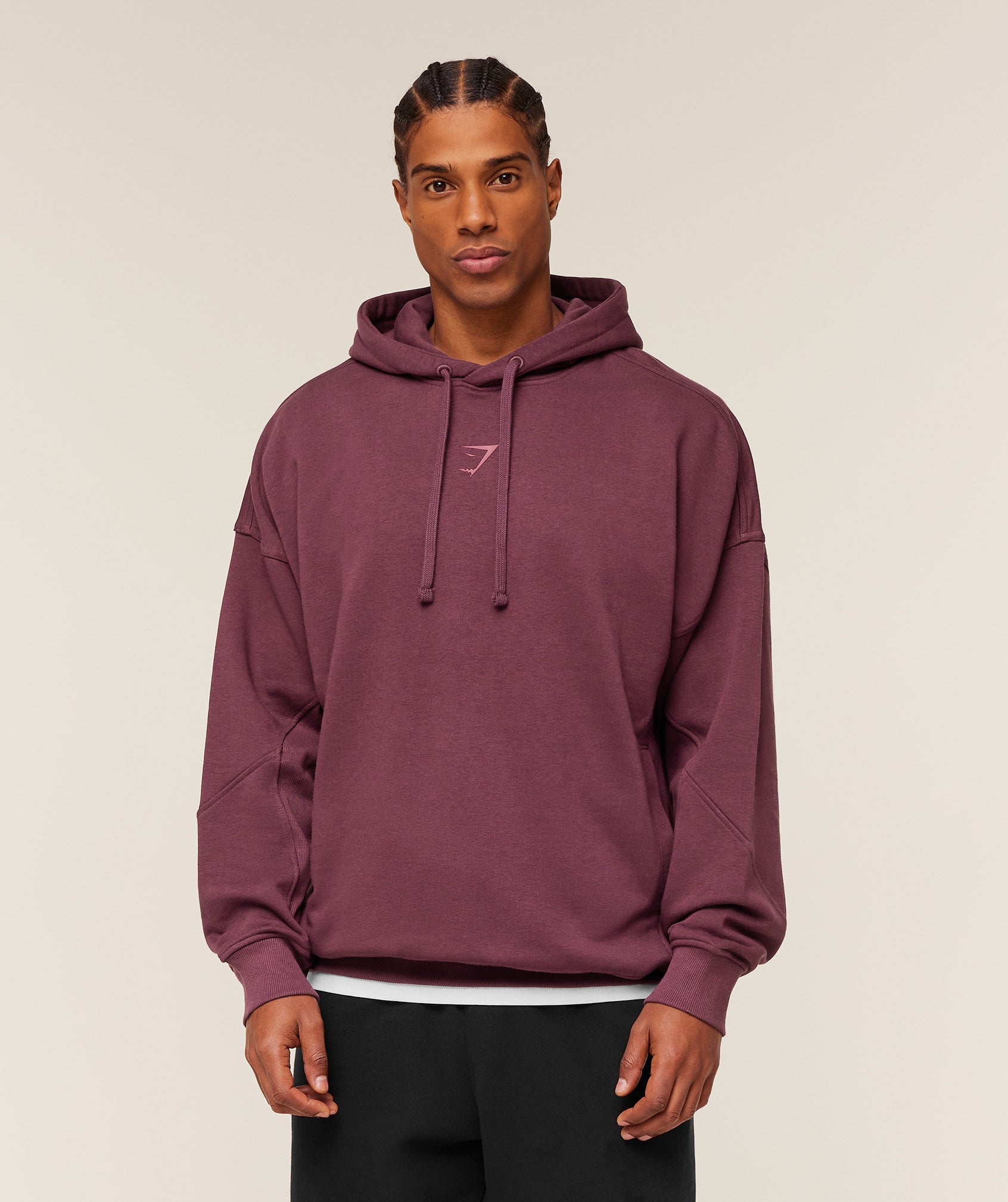 Gymshark Power Hoodie 'GS Impact Burgundy'