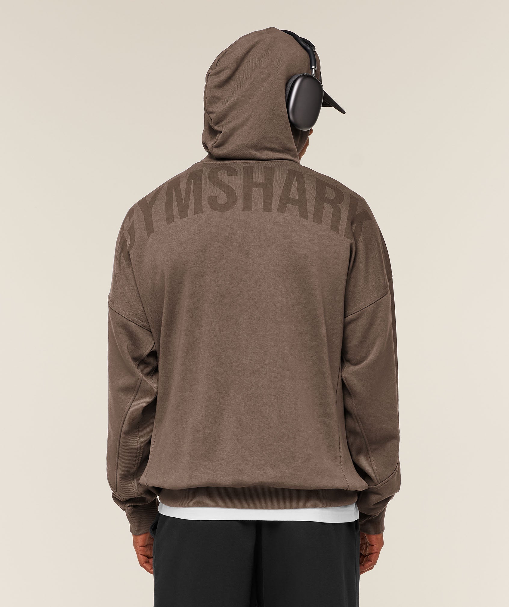 Gymshark Power Hoodie 'Soft Brown'