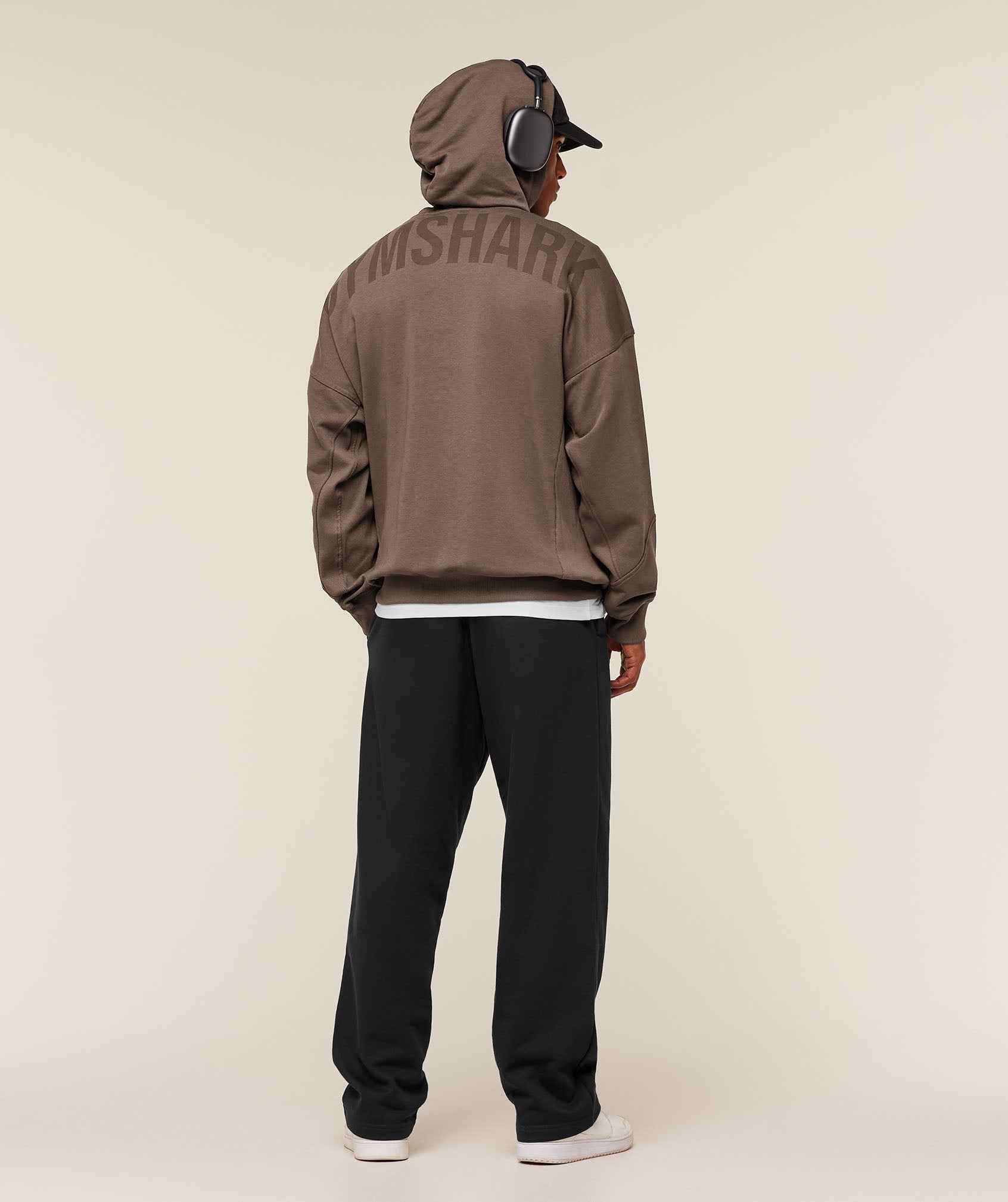 Gymshark Power Hoodie 'Soft Brown'