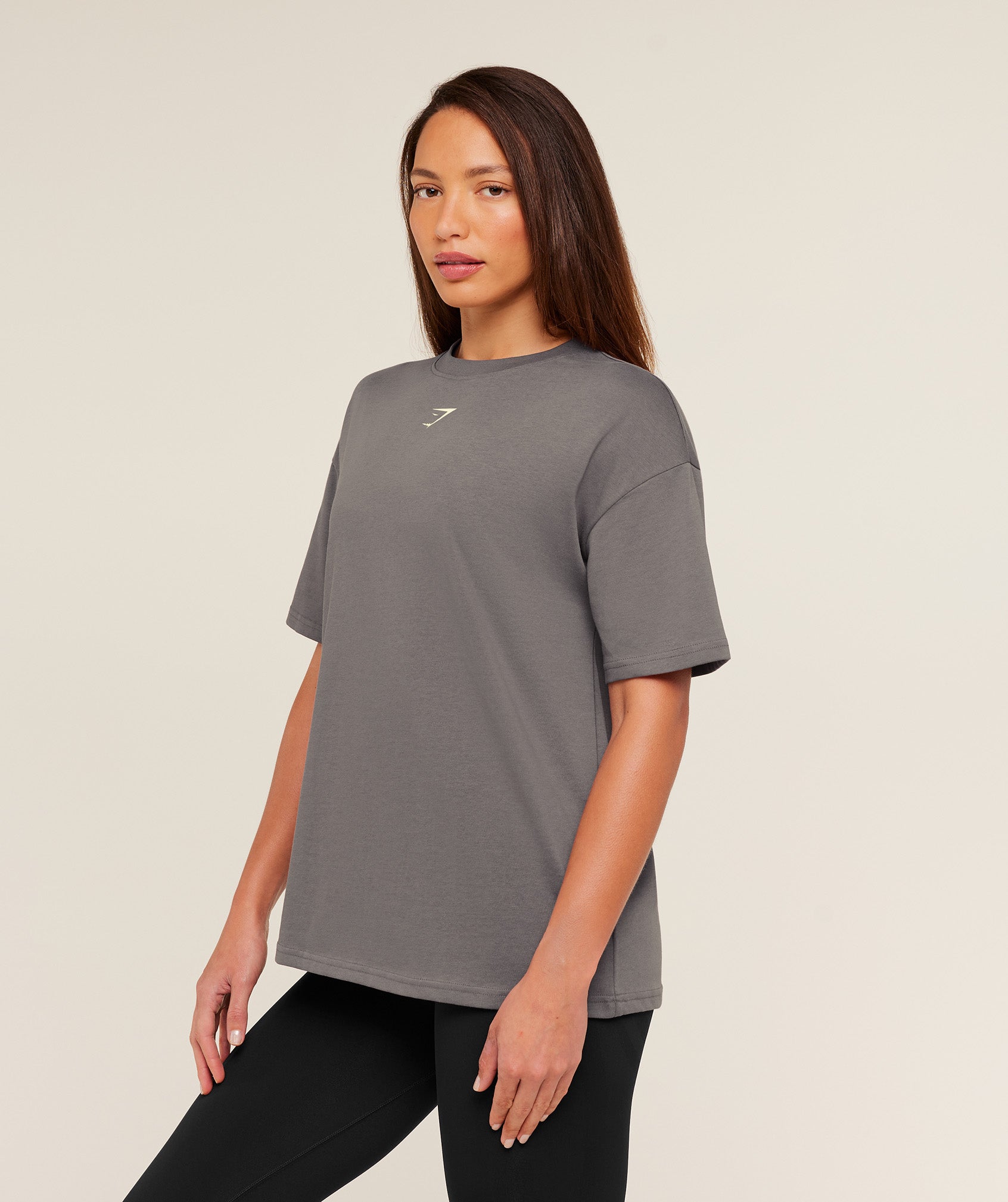 Gymshark GS Power Oversized T-Shirt 'Cool Brown'