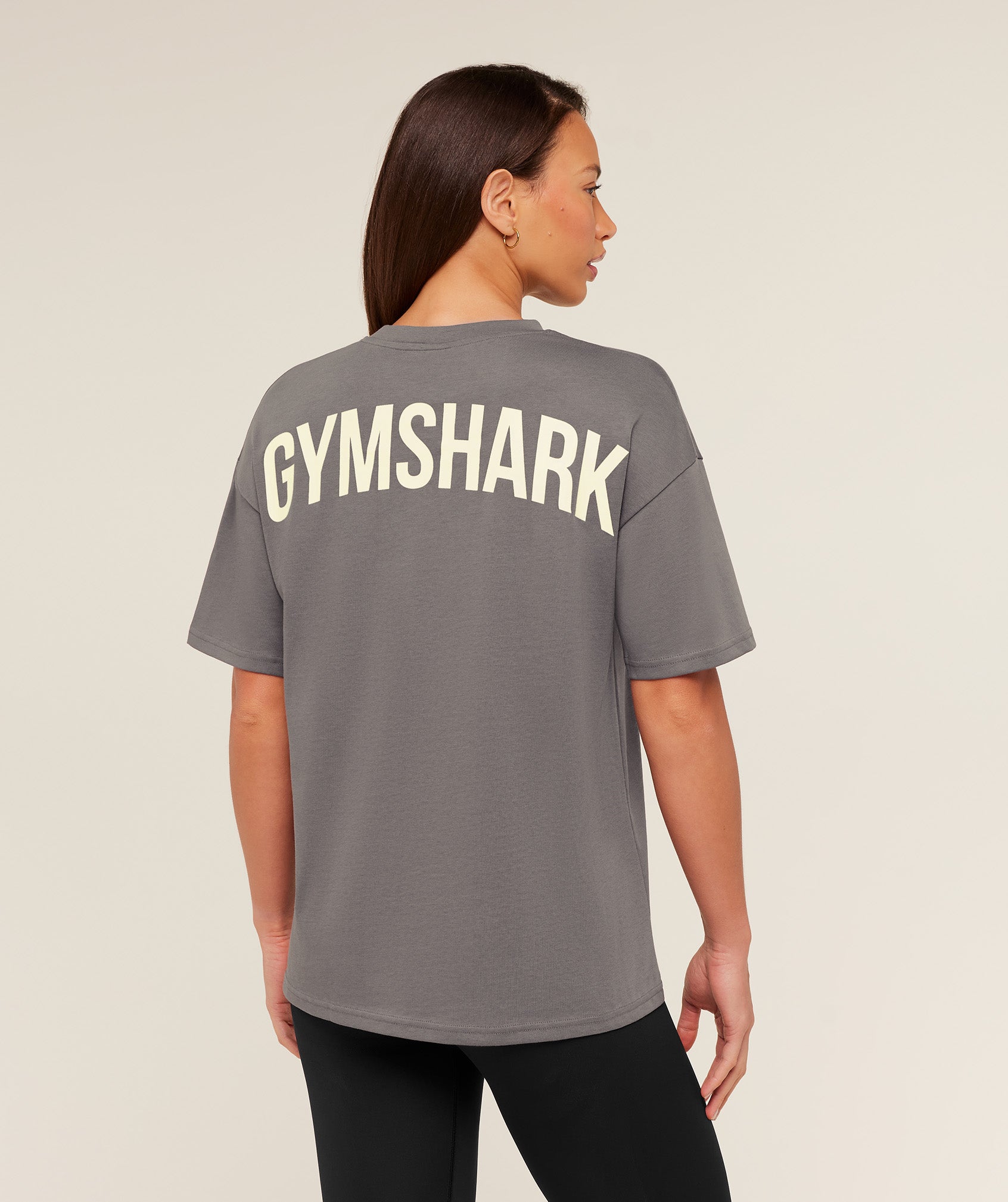 Gymshark GS Power Oversized T-Shirt 'Cool Brown'