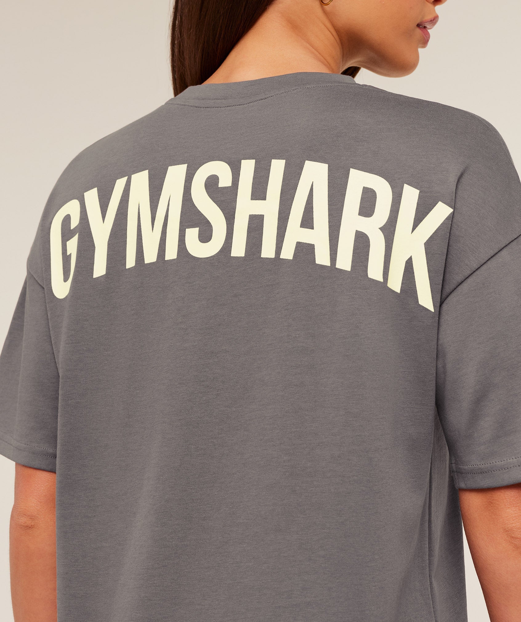 Gymshark GS Power Oversized T-Shirt 'Cool Brown'