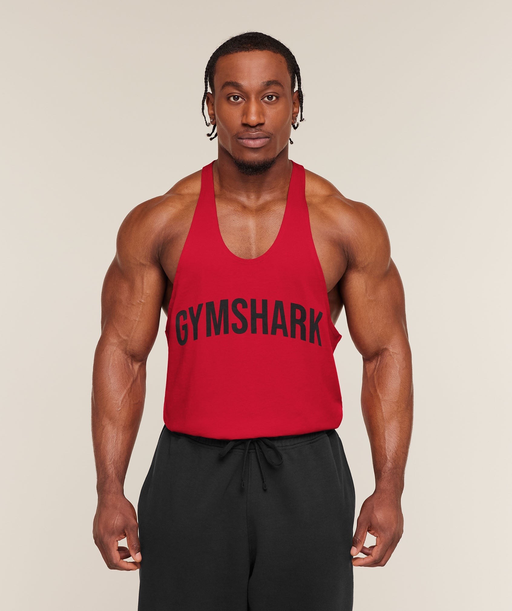 Gymshark Power Stringer 'Conditioning Red'