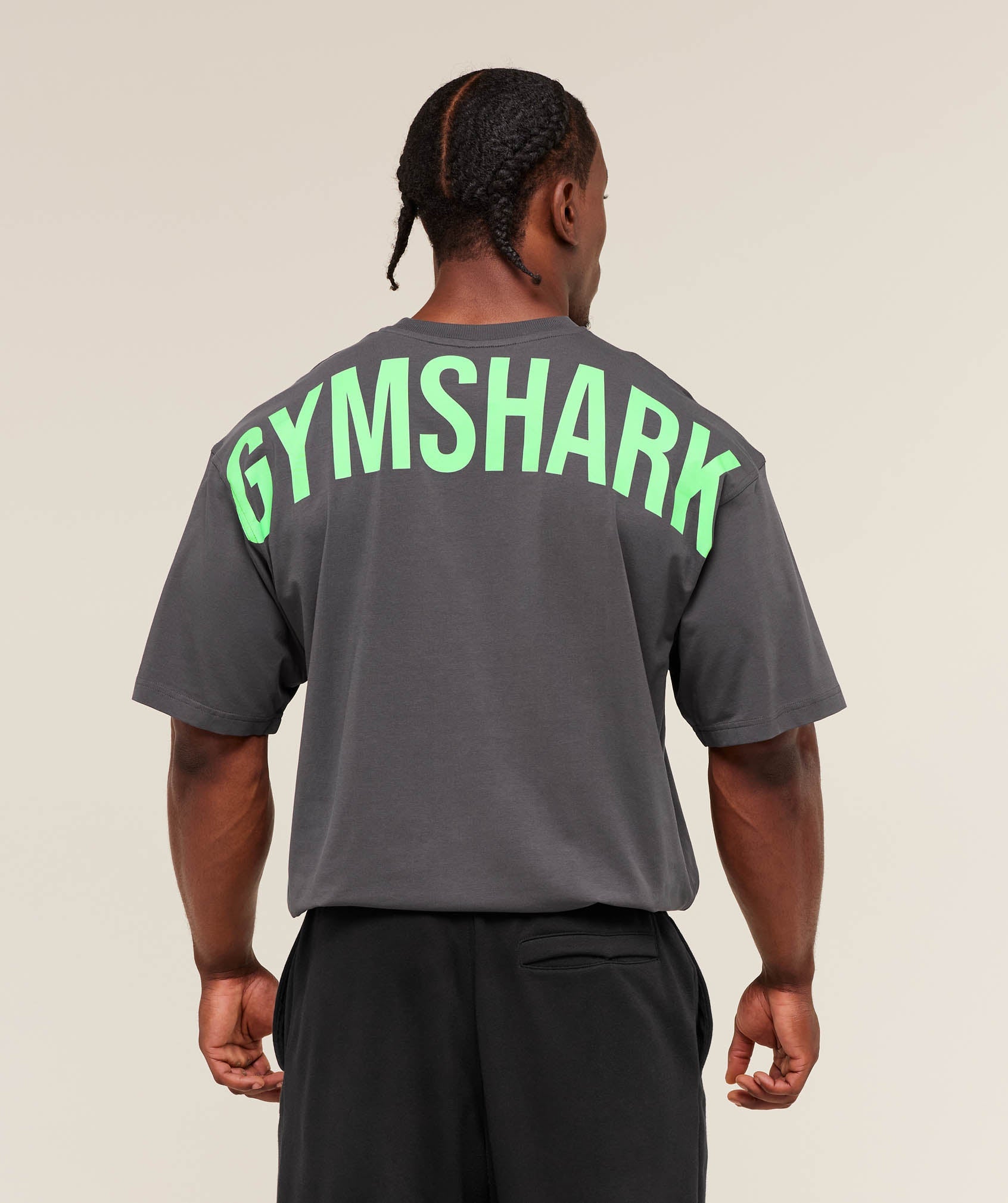 Gymshark Power T-Shirt 'Grey'