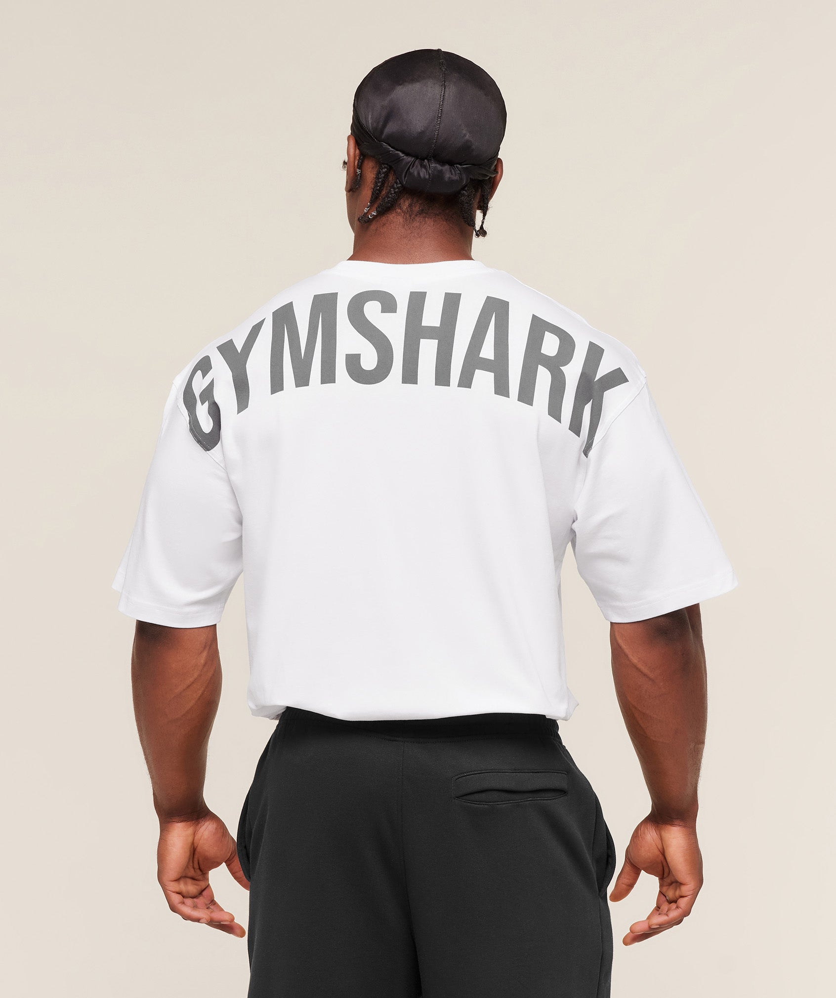 Gymshark Power T-Shirt 'White'