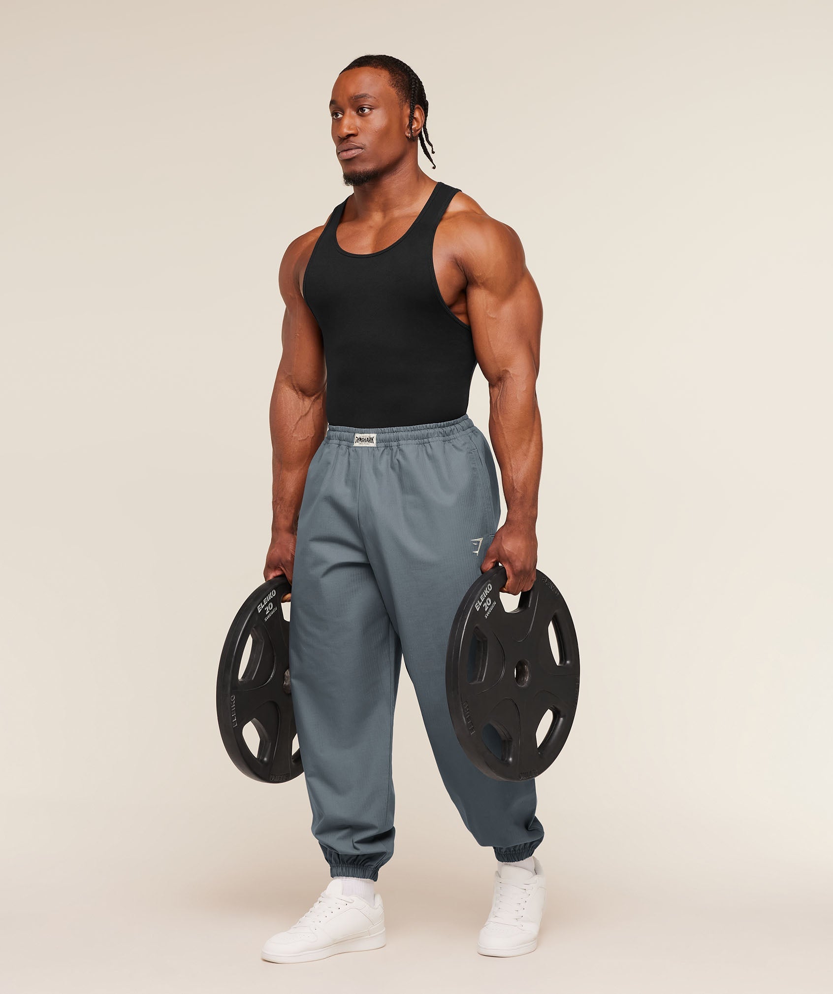 Gymshark Pumper Pants 'Iron Blue'